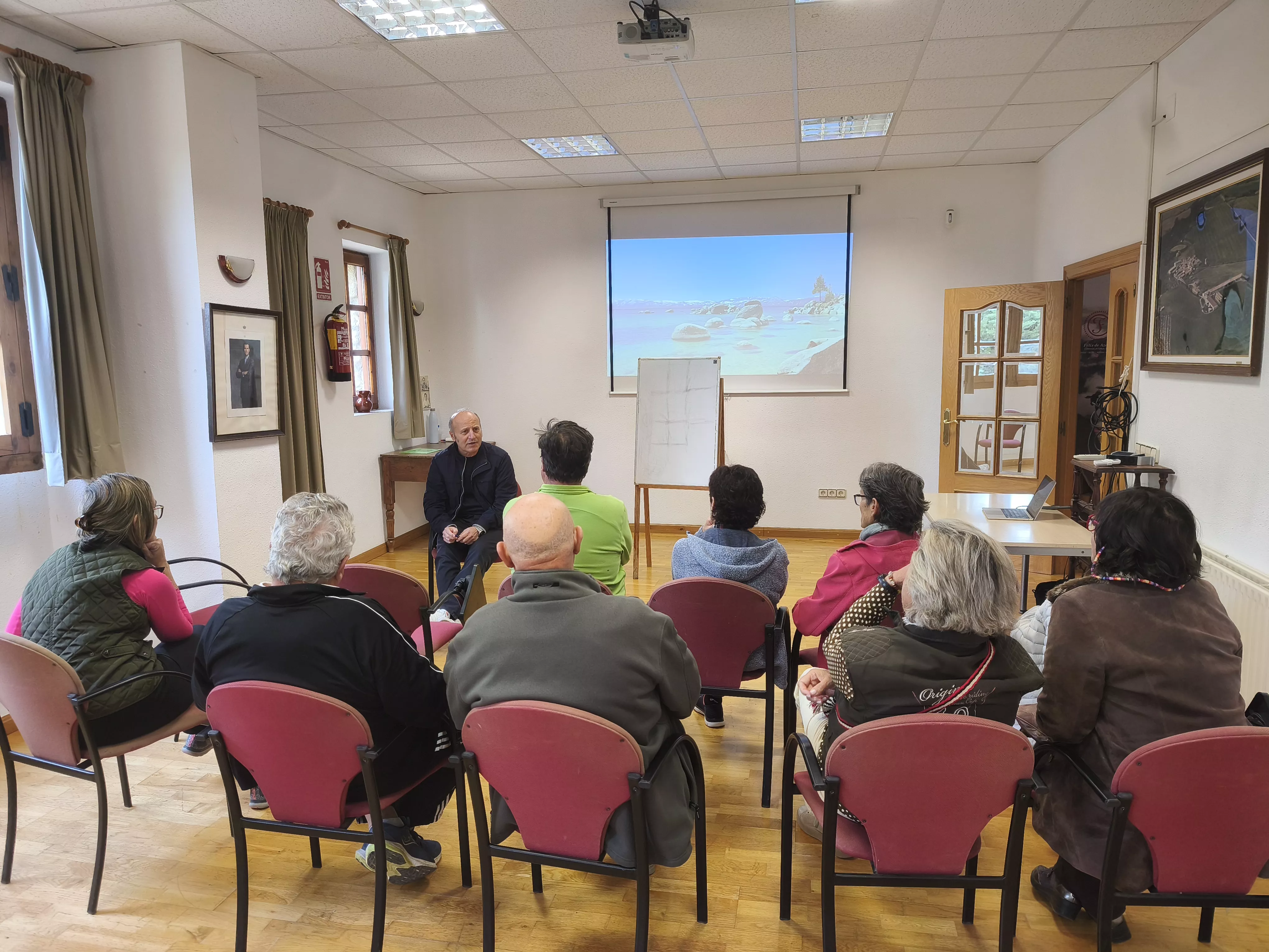 Charla de Jorge Viejo, campanero de Agüero