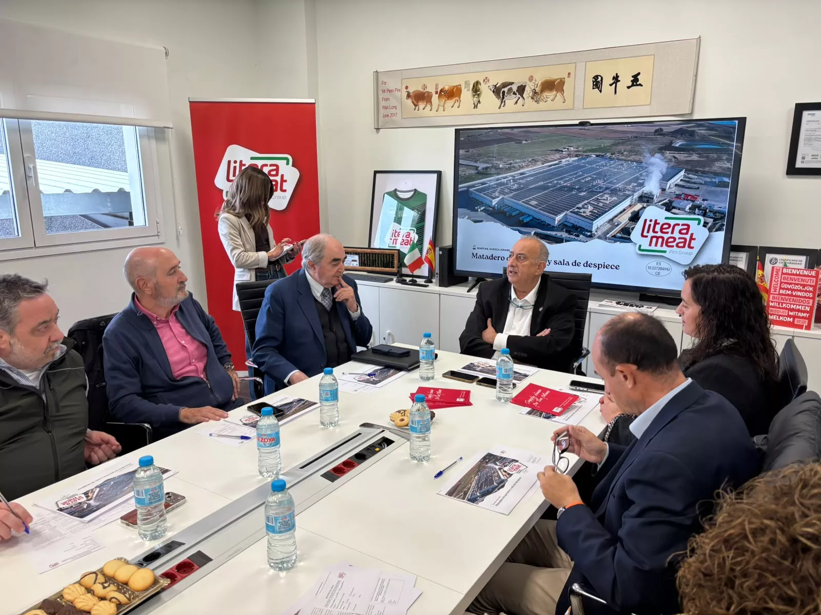 Jornada de la Cámara de Comercio de Huesca celebrada en Binéfar