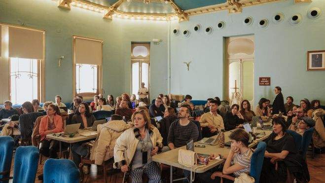 Asistentes al taller que ha inaugurado Huoman Tech 2023. Asistentes al taller que ha inaugurado Huoman Tech 2023.