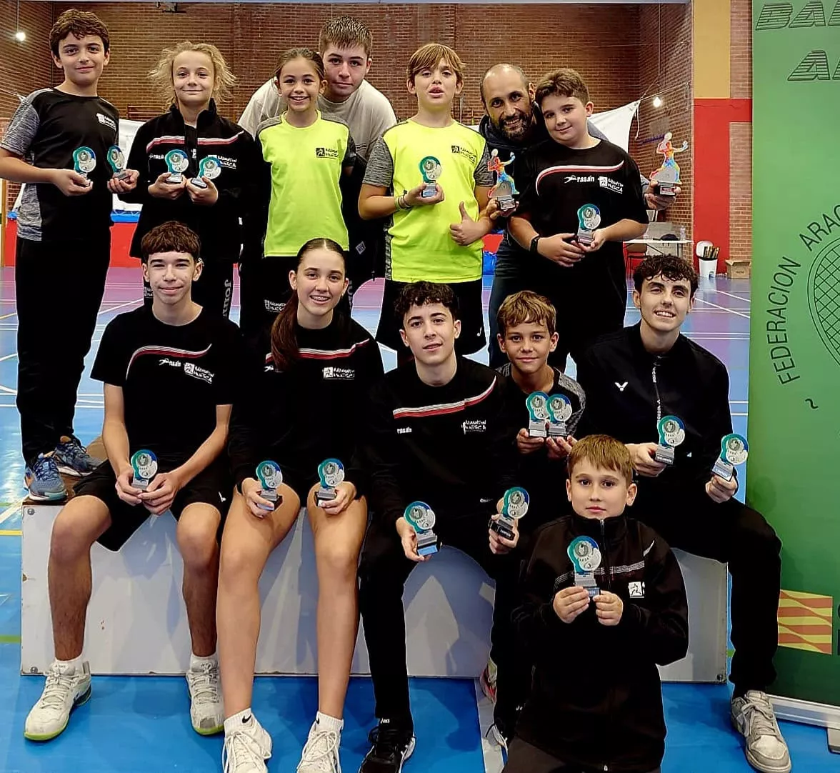 Badminton Huesca La Magia, triunfador en Utrillas.