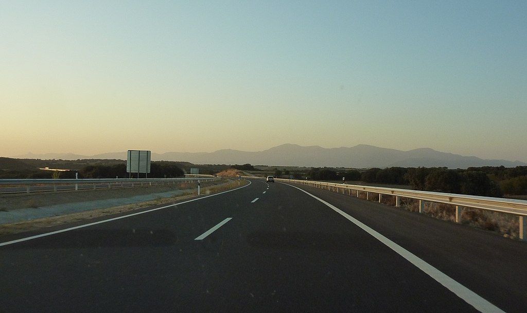 Autovía A 22 en la provincia de Lérida