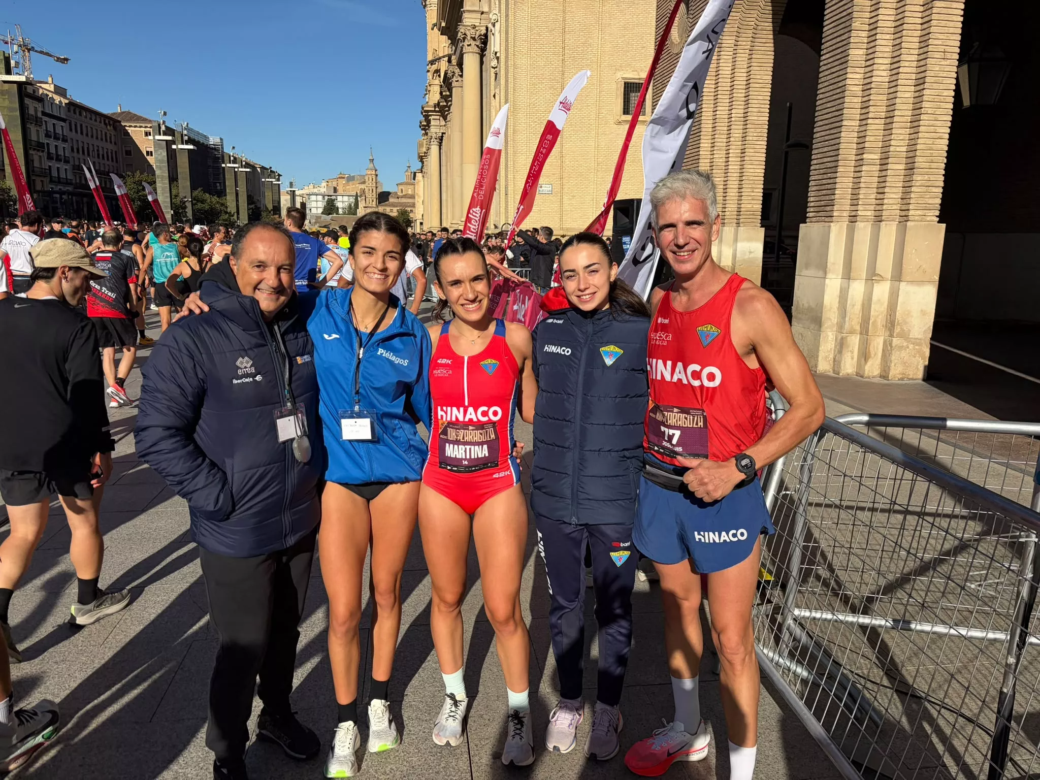 El "Phondy Team" en Zaragoza.