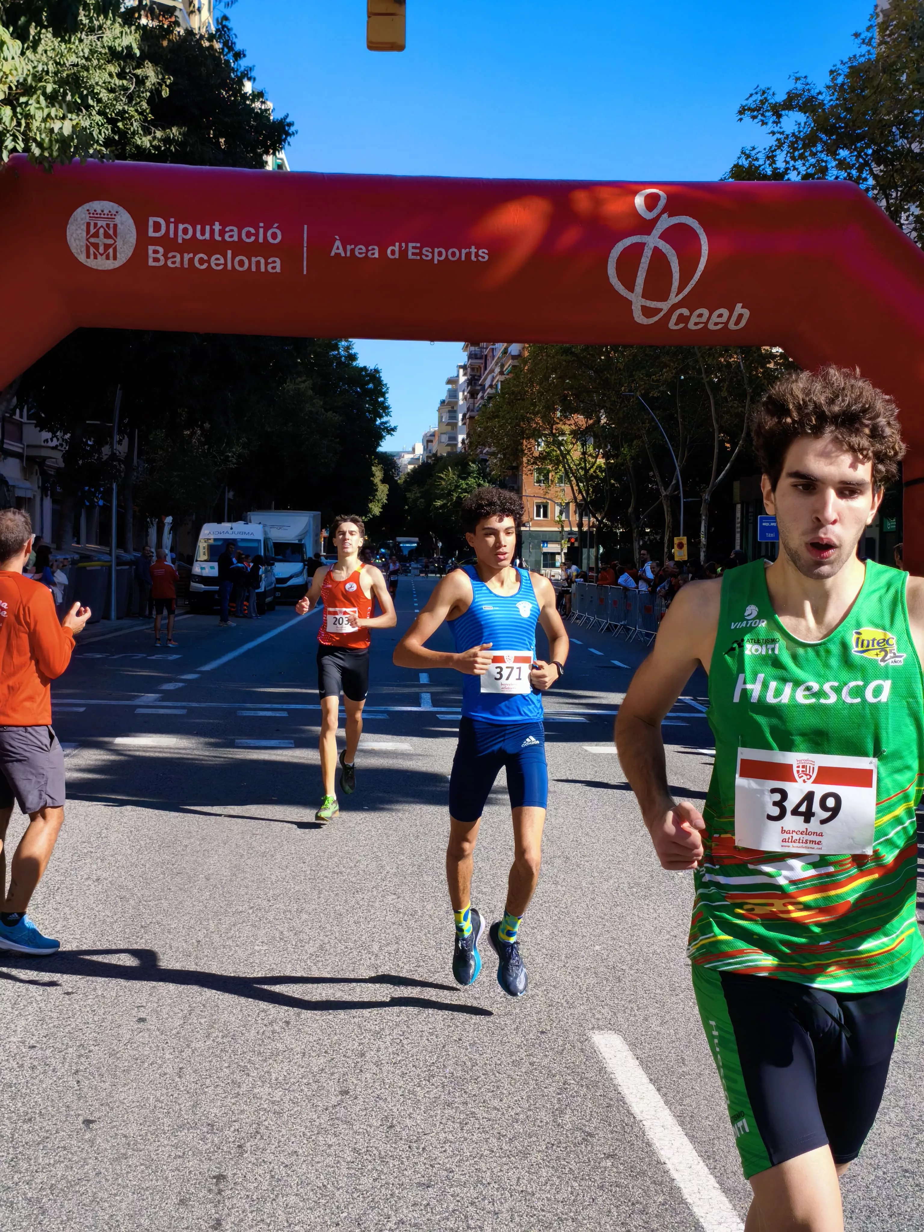 Bruno Maturana en el KM Les Corts