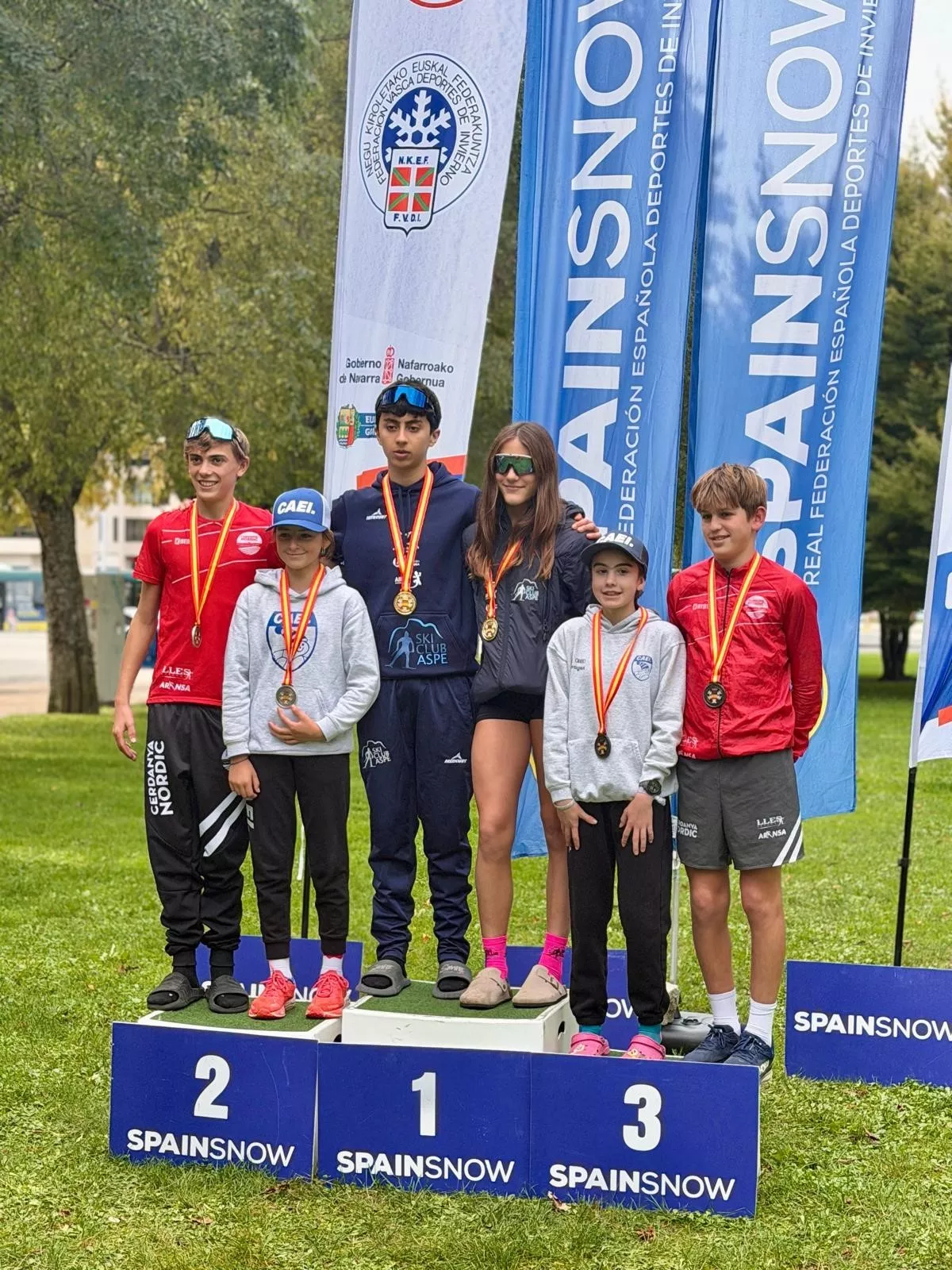 Podio U-14