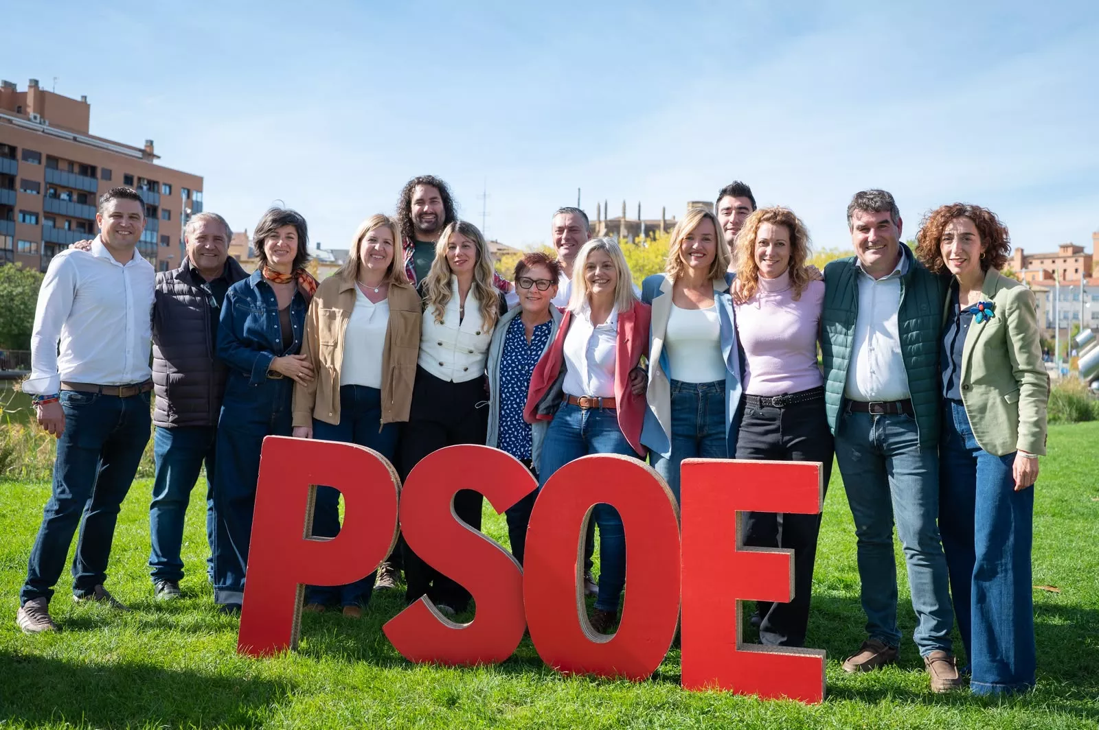 Presentación de las listas del PSOE por la provincia de Huesca con Pilar Alegría