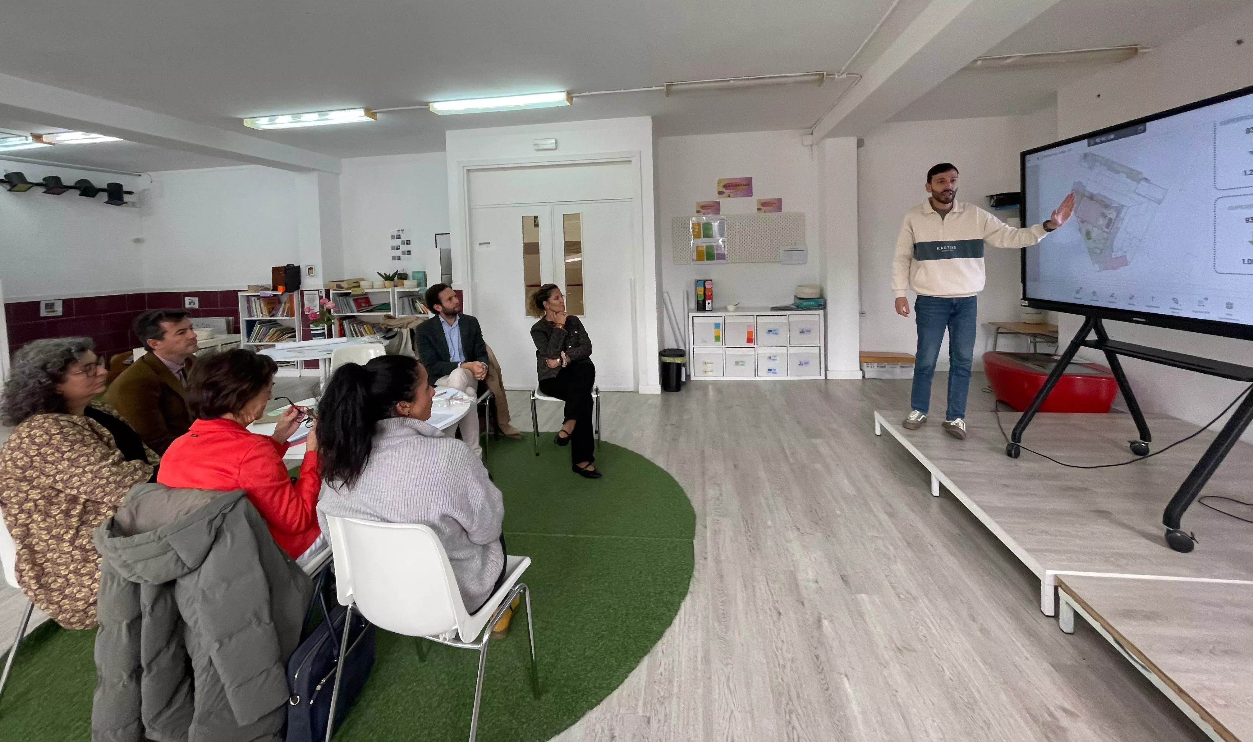 Presentación del proyecto de renaturalización de La Alegría de Monzón