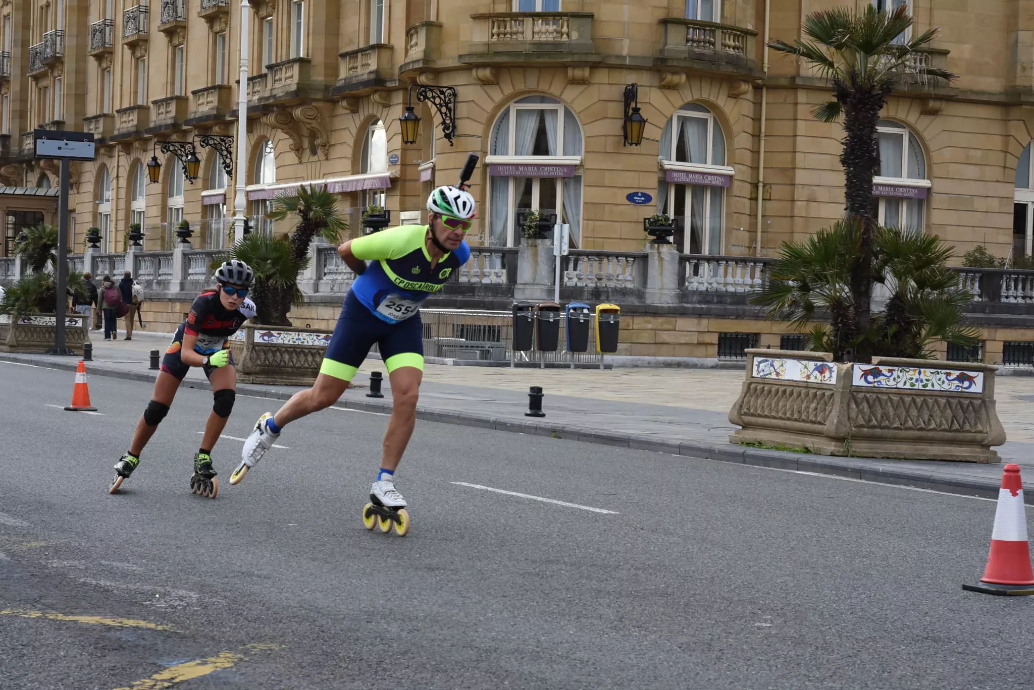 Osca Roller en la 15K de San Sebastián