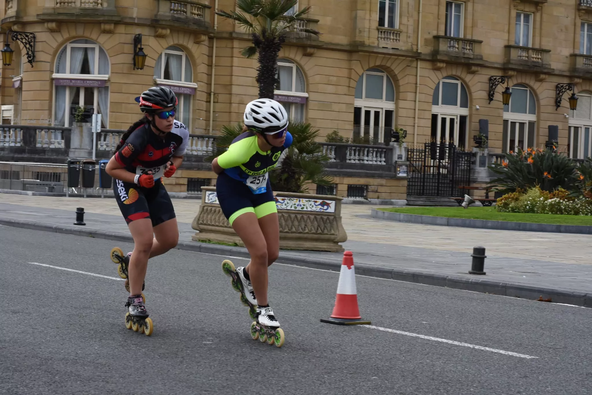 Osca Roller en la 15K de San Sebastián