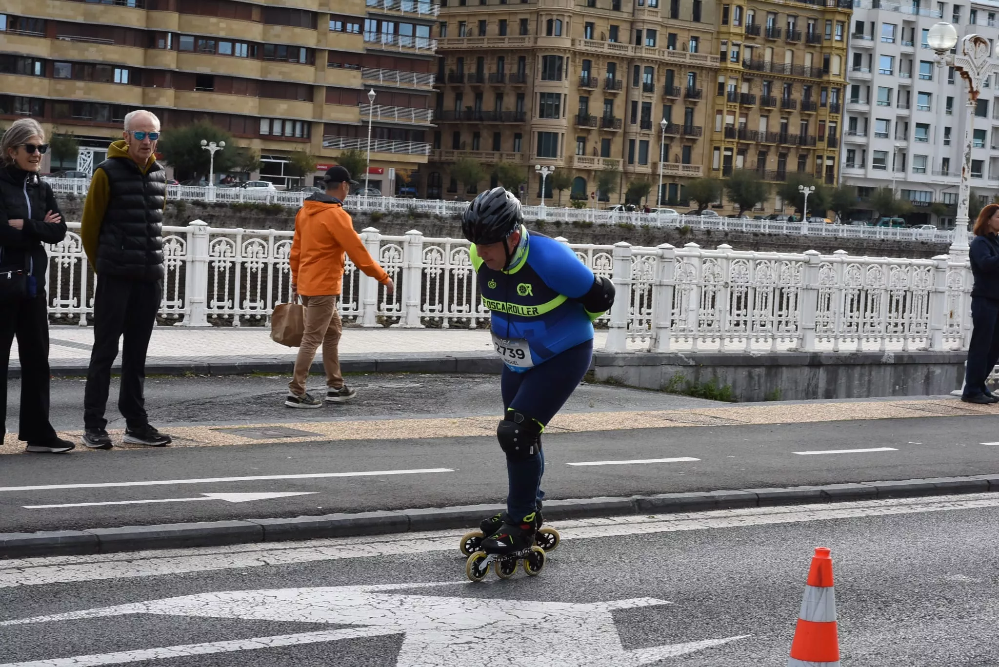 Osca Roller en la 15K de San Sebastián