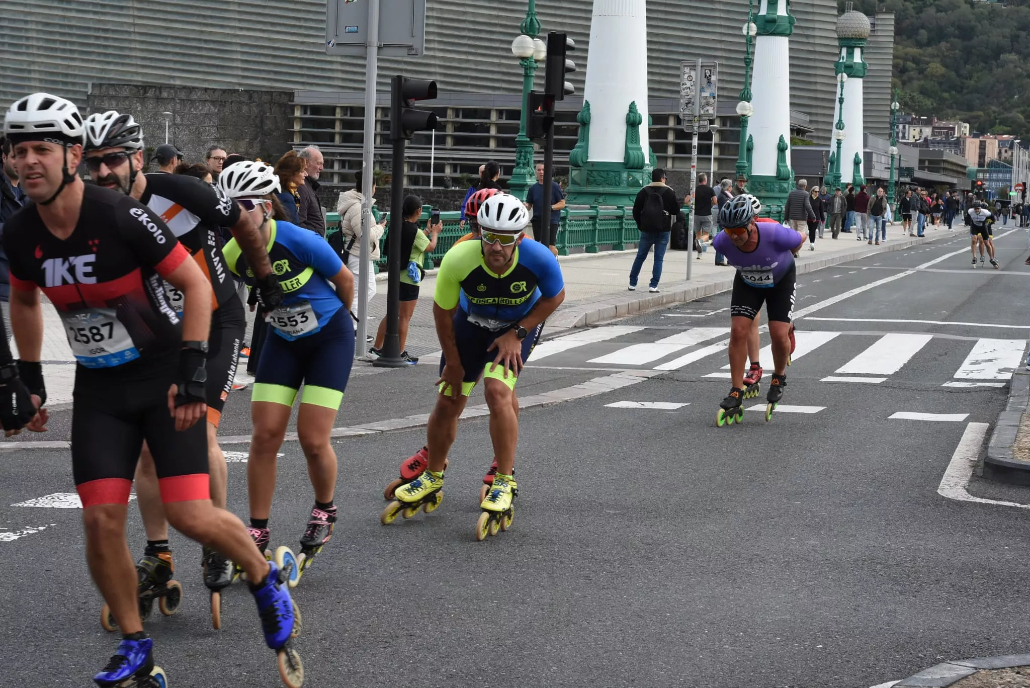 Osca Roller en la 15K de San Sebastián