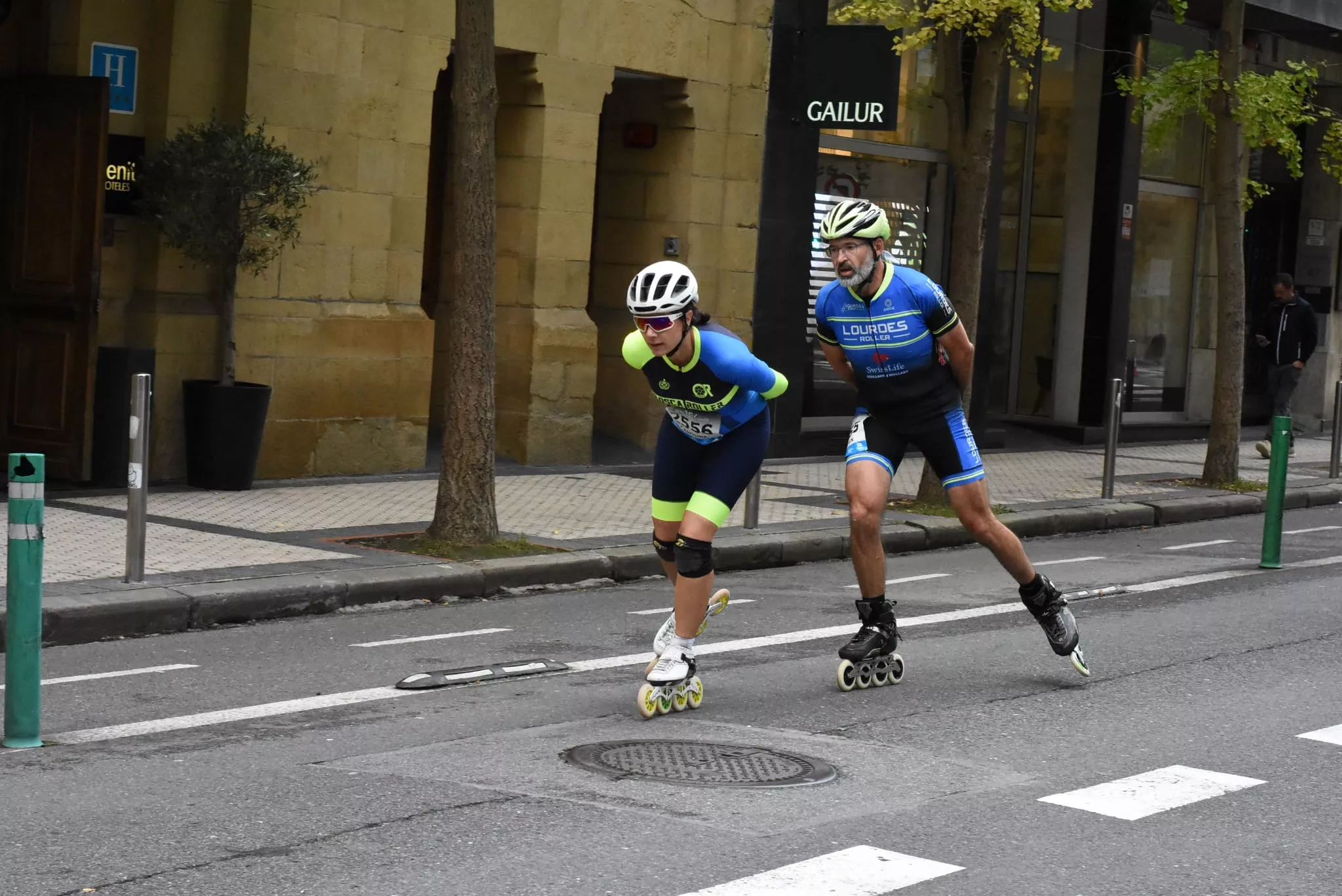 Osca Roller en la 15K de San Sebastián