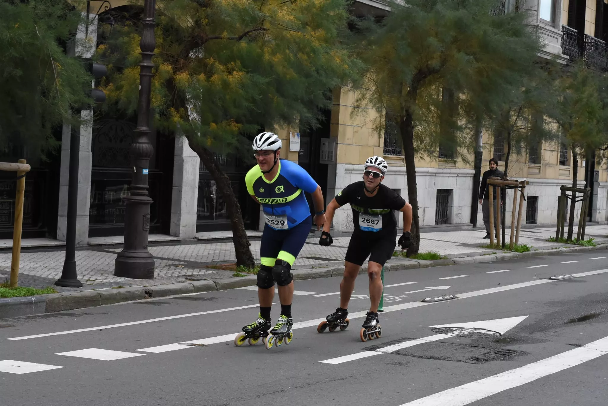 Osca Roller en la 15K de San Sebastián