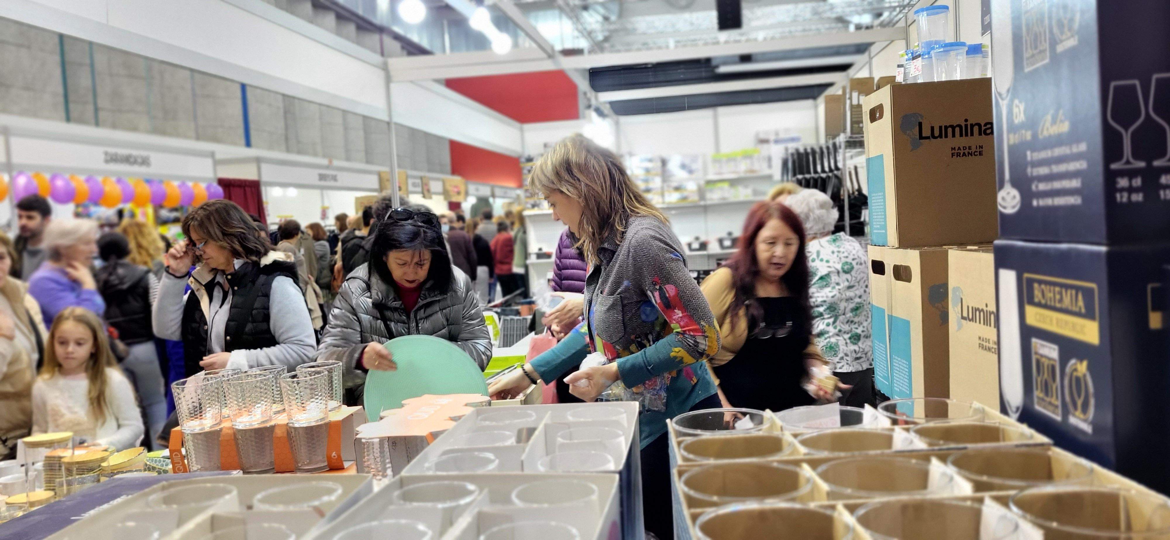Feria del Stock del Comercio de Huesca. Foto: Mercedes Manterola
