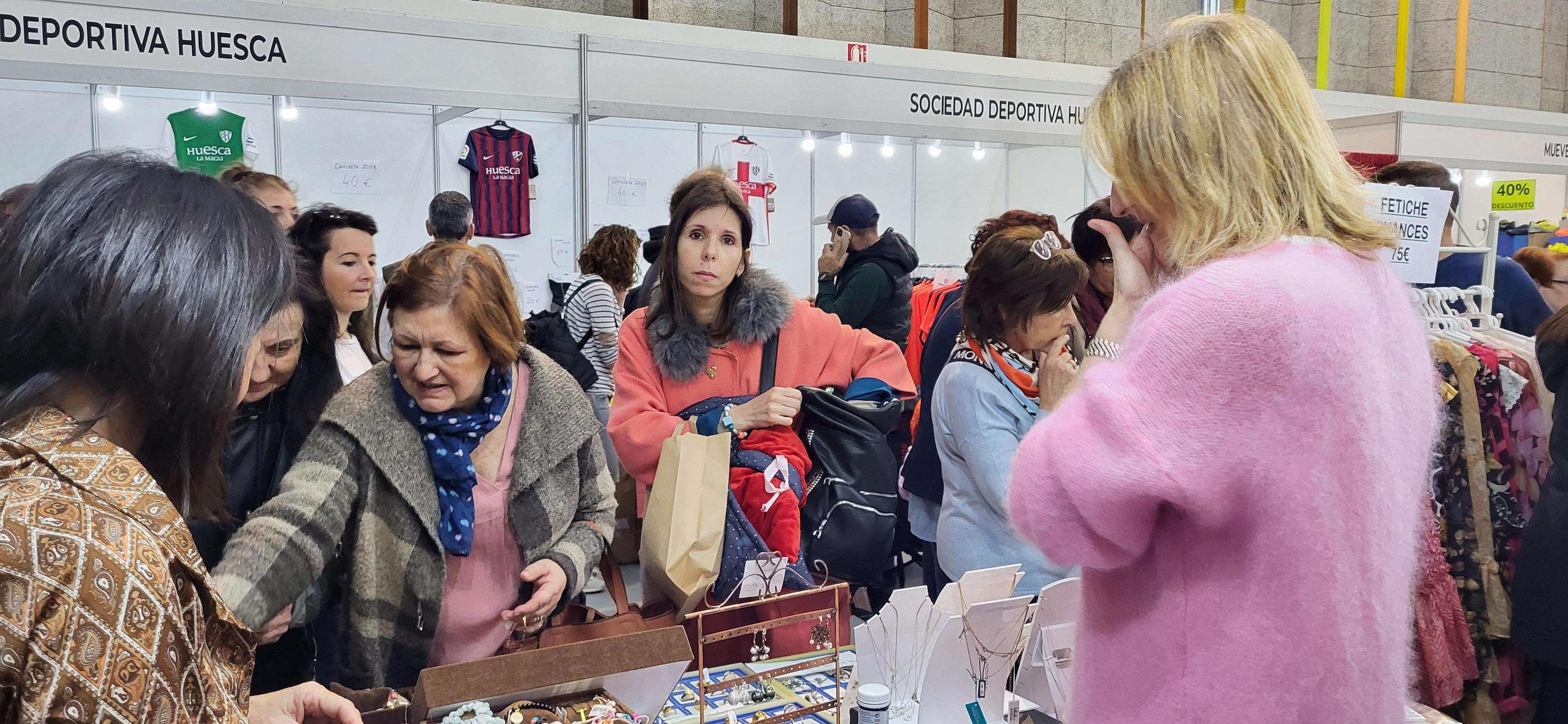 Feria del Stock del Comercio de Huesca. Foto: Mercedes Manterola