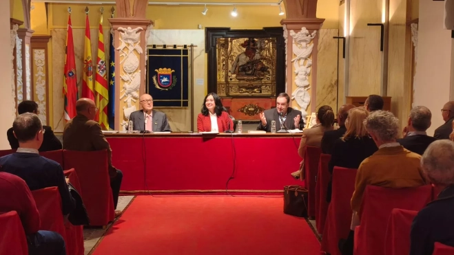 Presentación en el Colegio Imperial de Santiago. Foto María José Sampietro Brosed