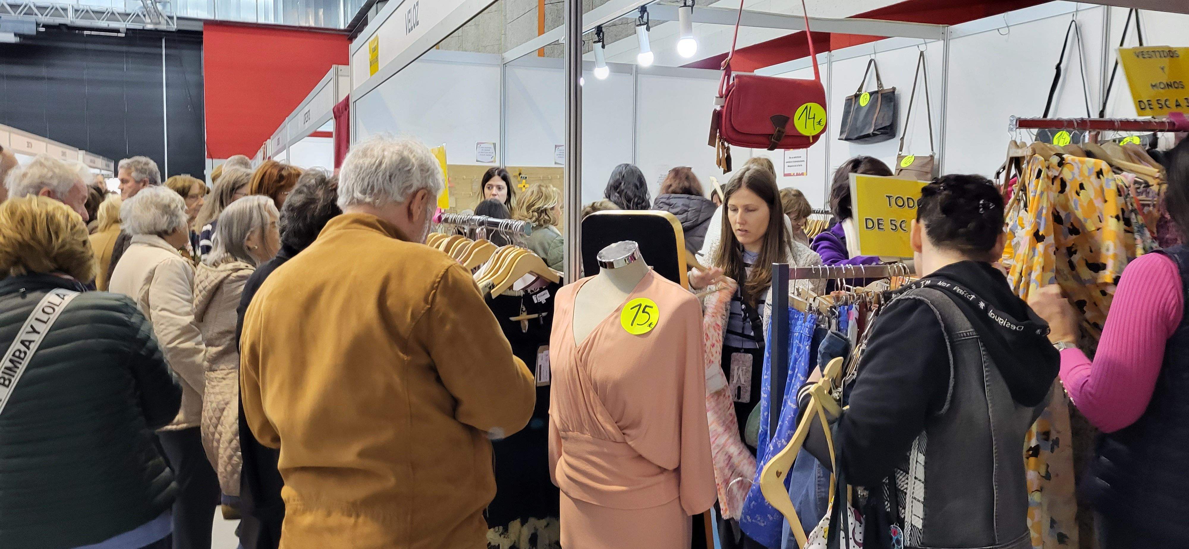 Feria del Stock del Comercio de Huesca. Foto: Mercedes Manterola
