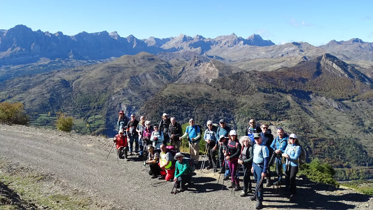 Grupo fondo Sierra de la Partacua. Foto Alfredo Zazo