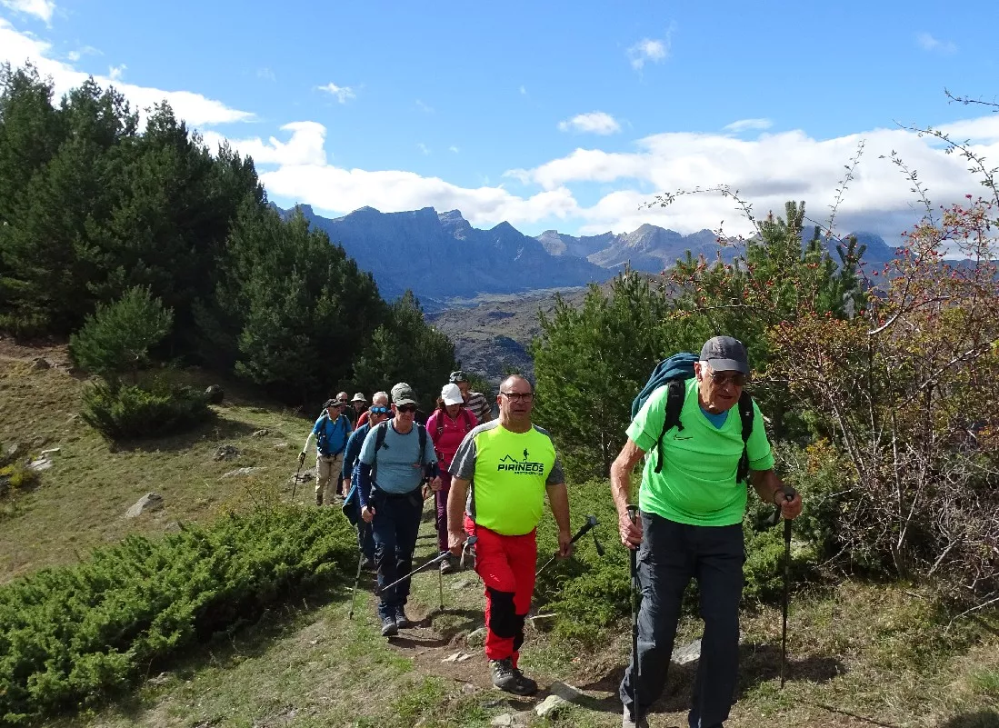 Volviendo del mirador. Foto Alfredo Zazo