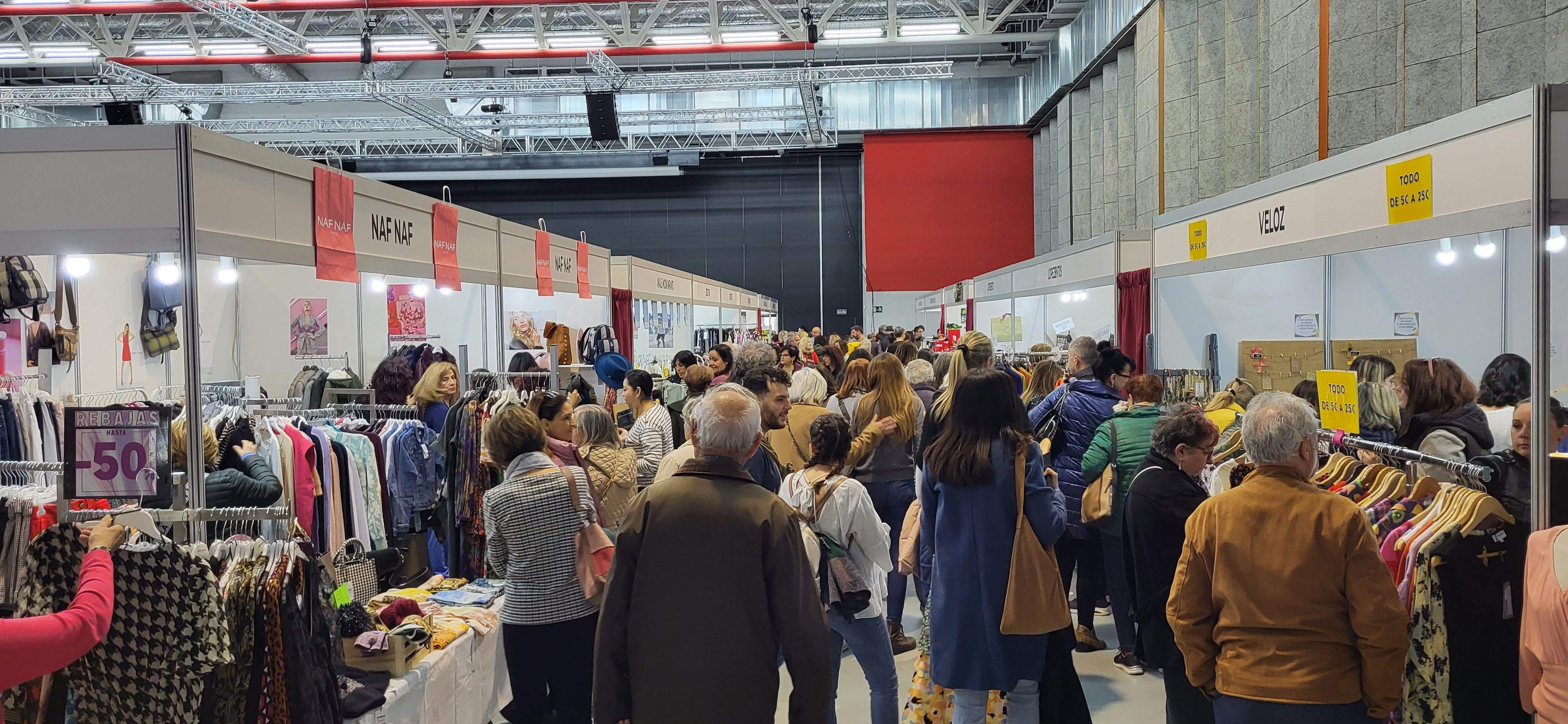 Feria del Stock del Comercio de Huesca. Foto: Mercedes Manterola