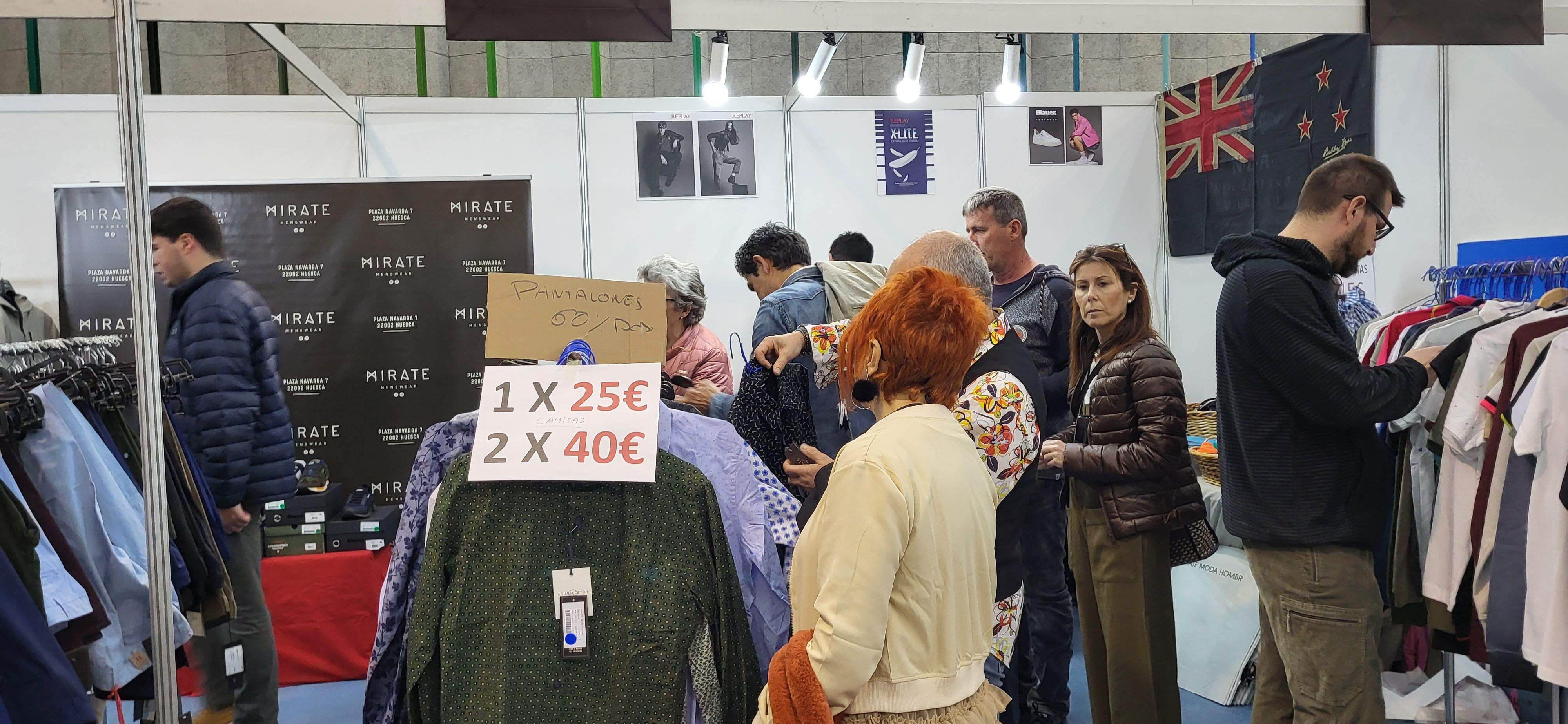 Feria del Stock del Comercio de Huesca. Foto: Mercedes Manterola