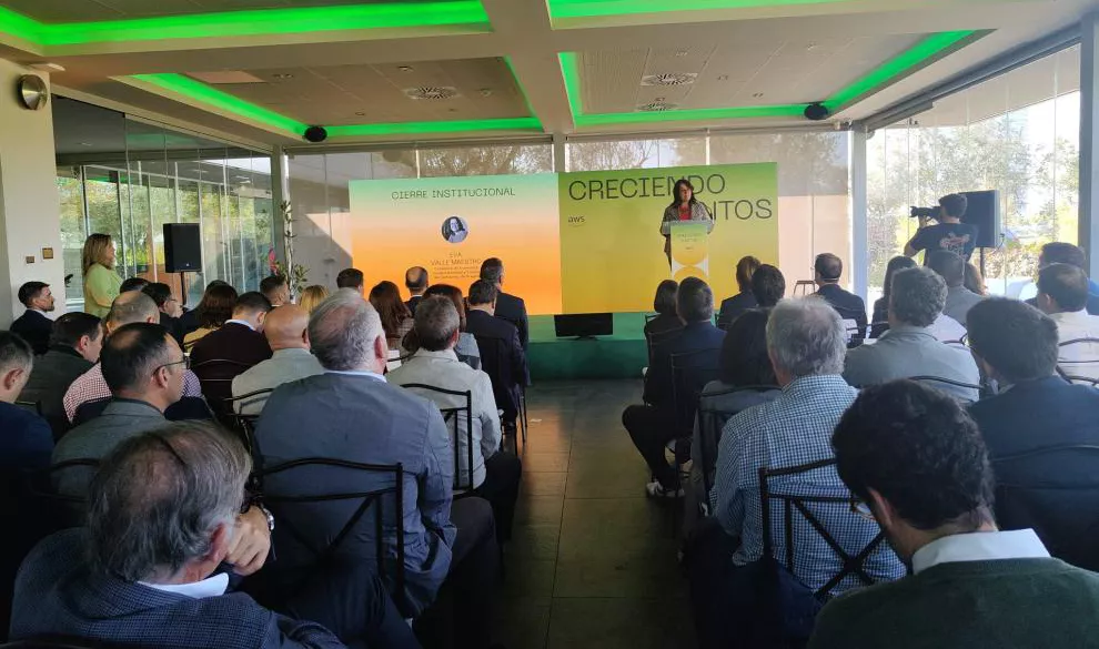 La consejera de Economía, Competitividad y Empleo del Gobierno de Aragón, Eva Valle.