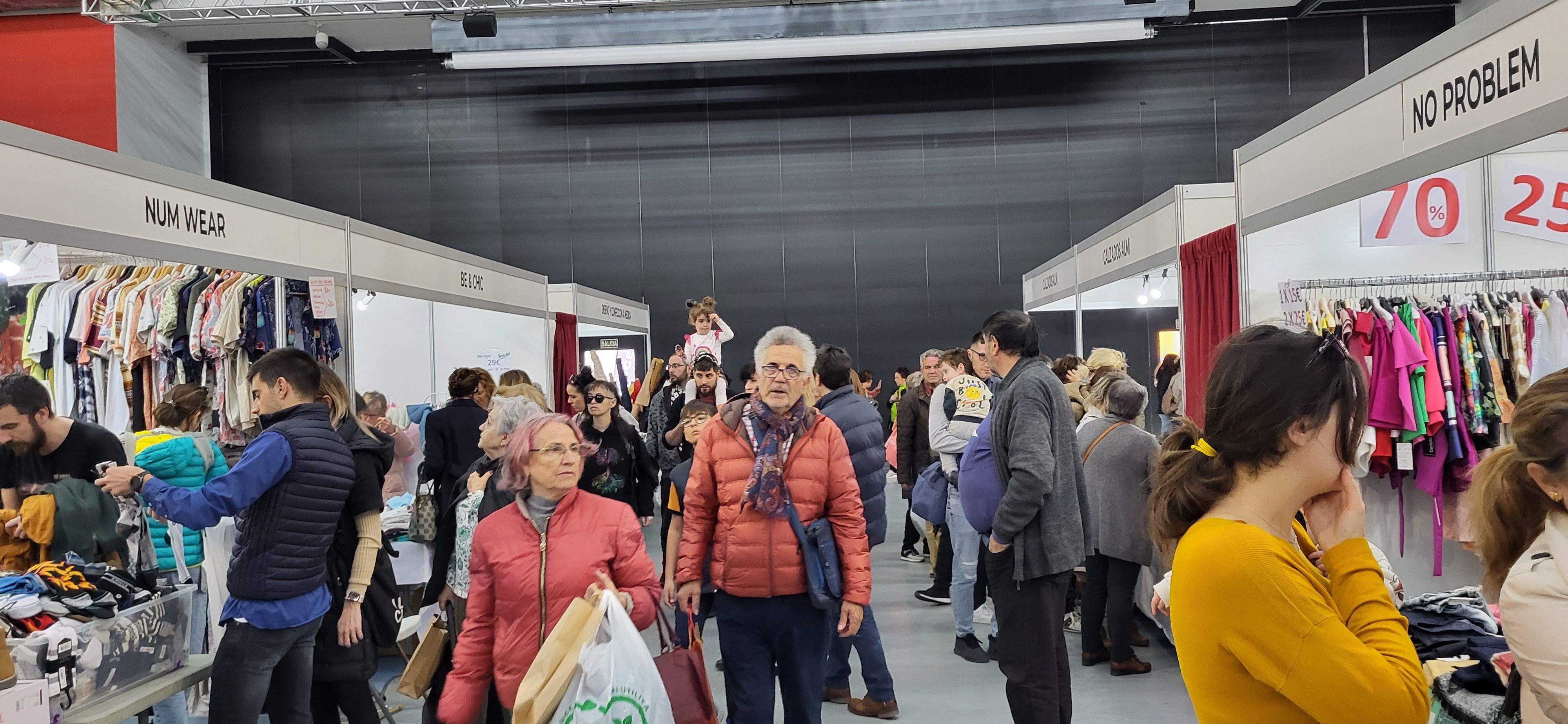 Feria del Stock del Comercio de Huesca. Foto: Mercedes Manterola