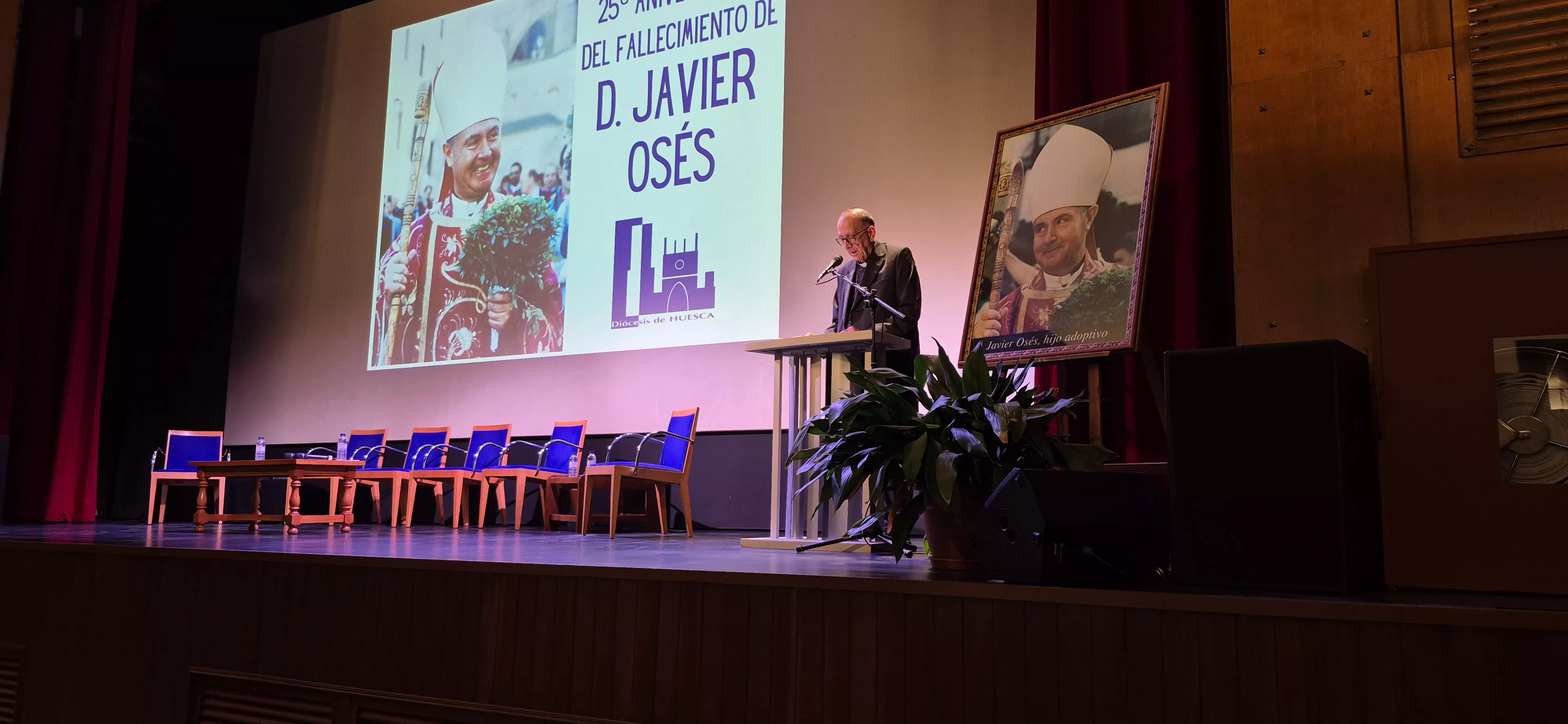 Homenaje a Javier Osés en el 25º aniversario de su fallecimiento. Foto Myriam Martínez