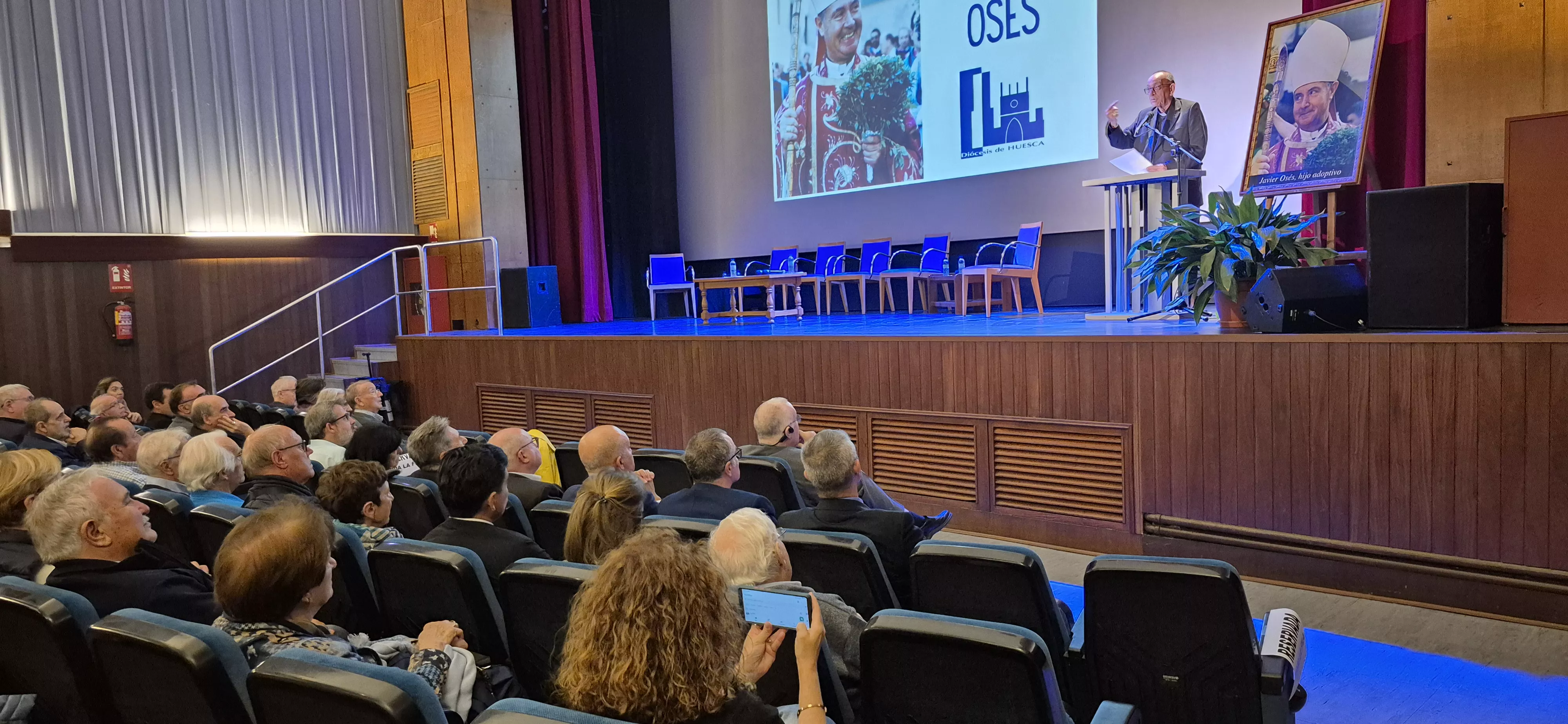 Homenaje a Javier Osés en el 25º aniversario de su fallecimiento. Foto Myriam Martínez