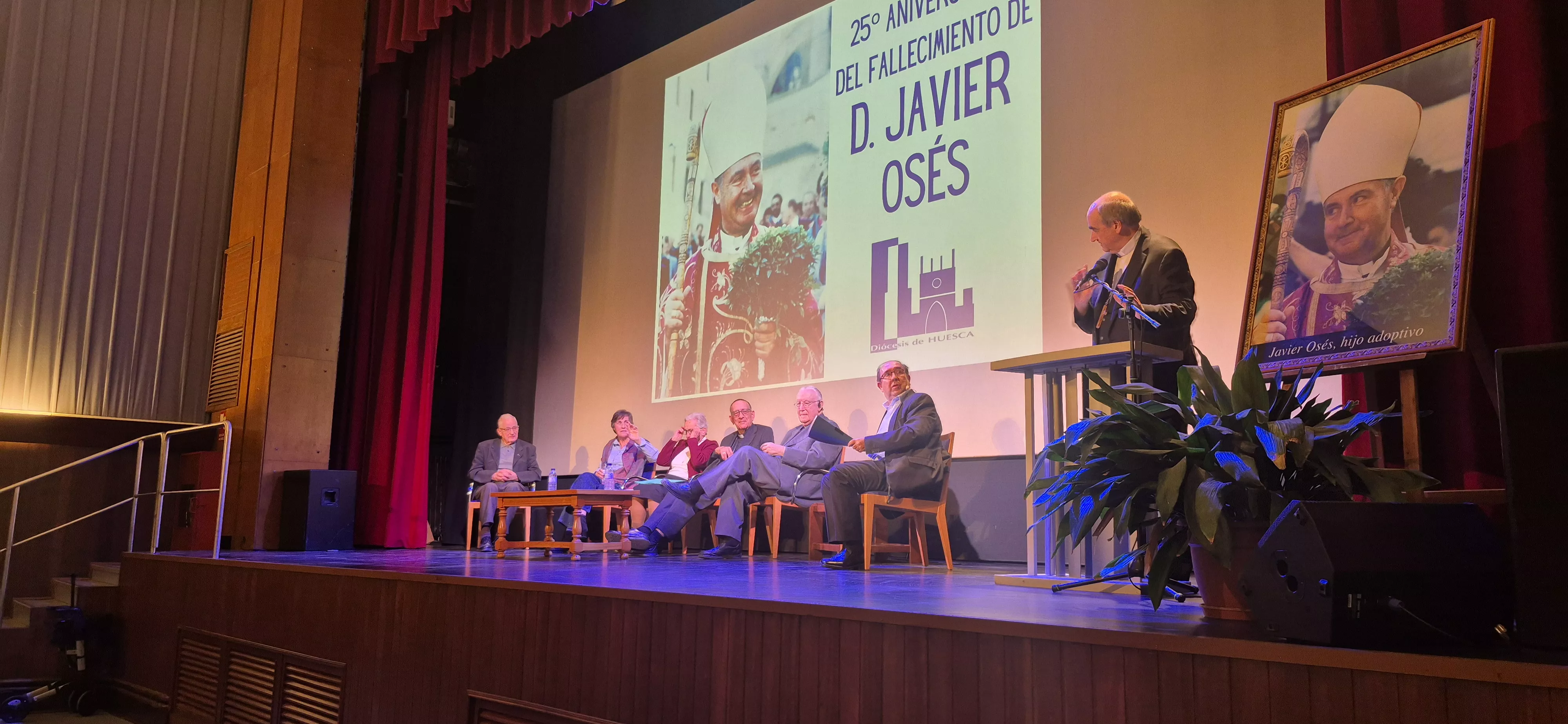 Homenaje a Javier Osés en el 25º aniversario de su fallecimiento. Foto Myriam Martínez