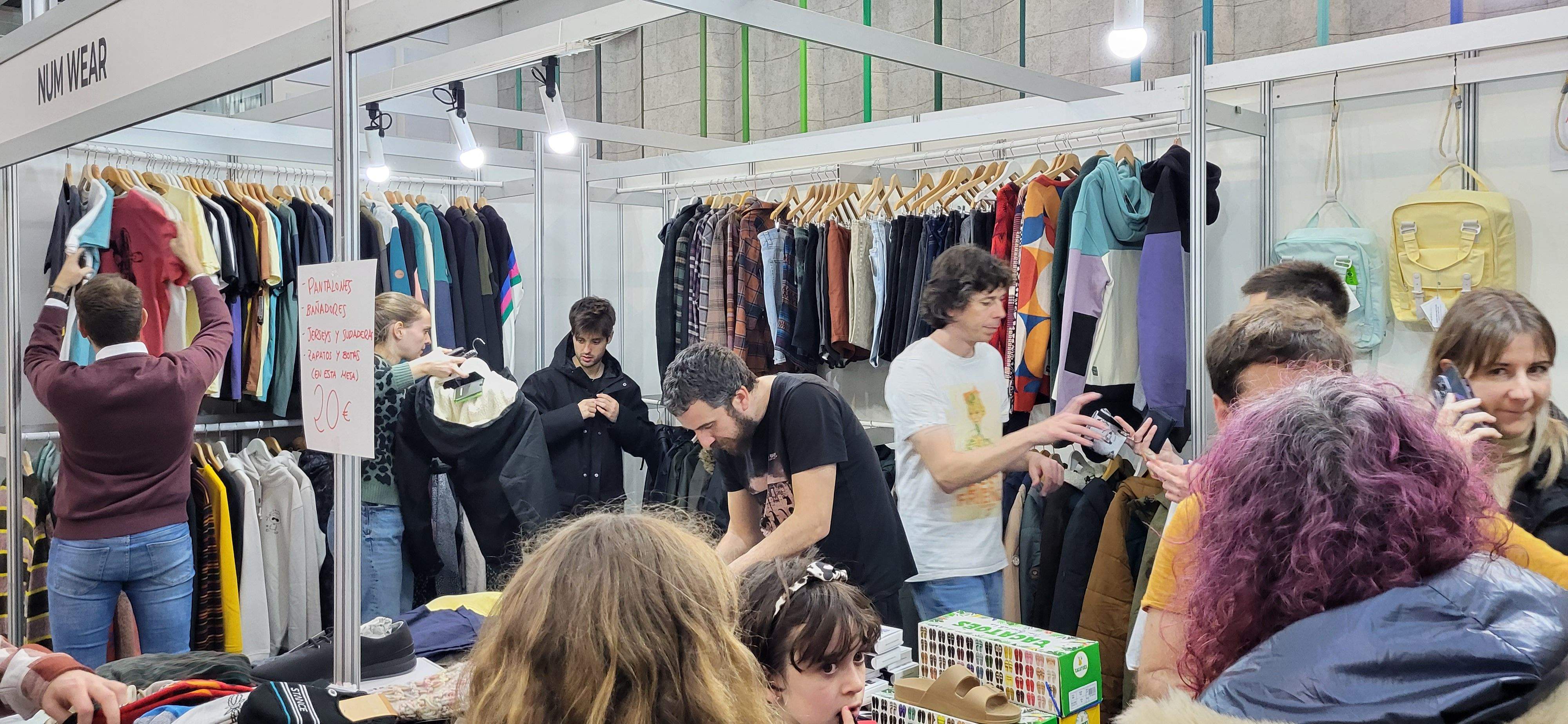 Feria del Stock del Comercio de Huesca. Foto: Mercedes Manterola