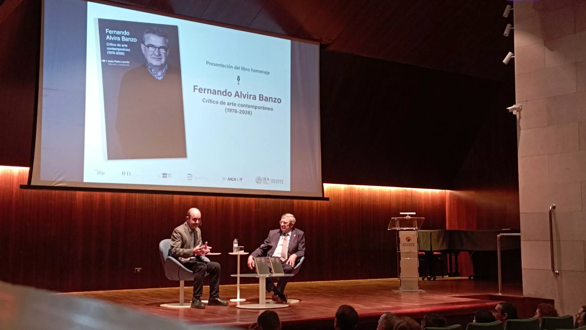 Jesús Pedro Lorente y Fernando Alvira. 
