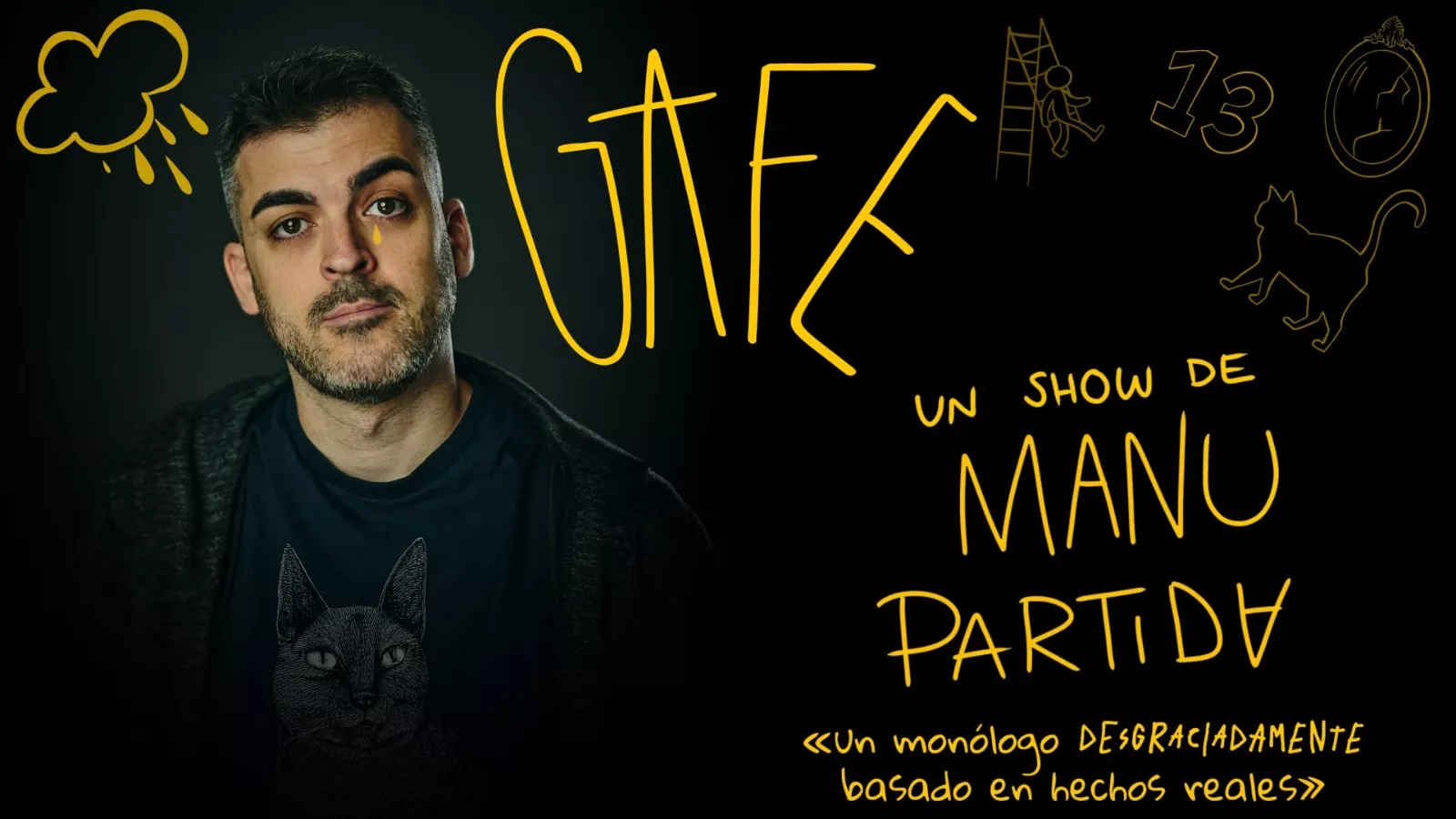 La Catalítica programa una fiesta de Halloween con Kikeman y el monólogo "Gafe" de Manu Partida en Huesca.