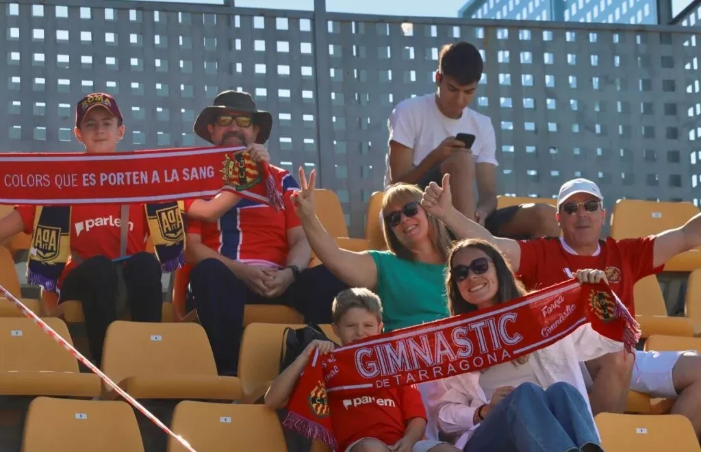 Afición del Nàstic.