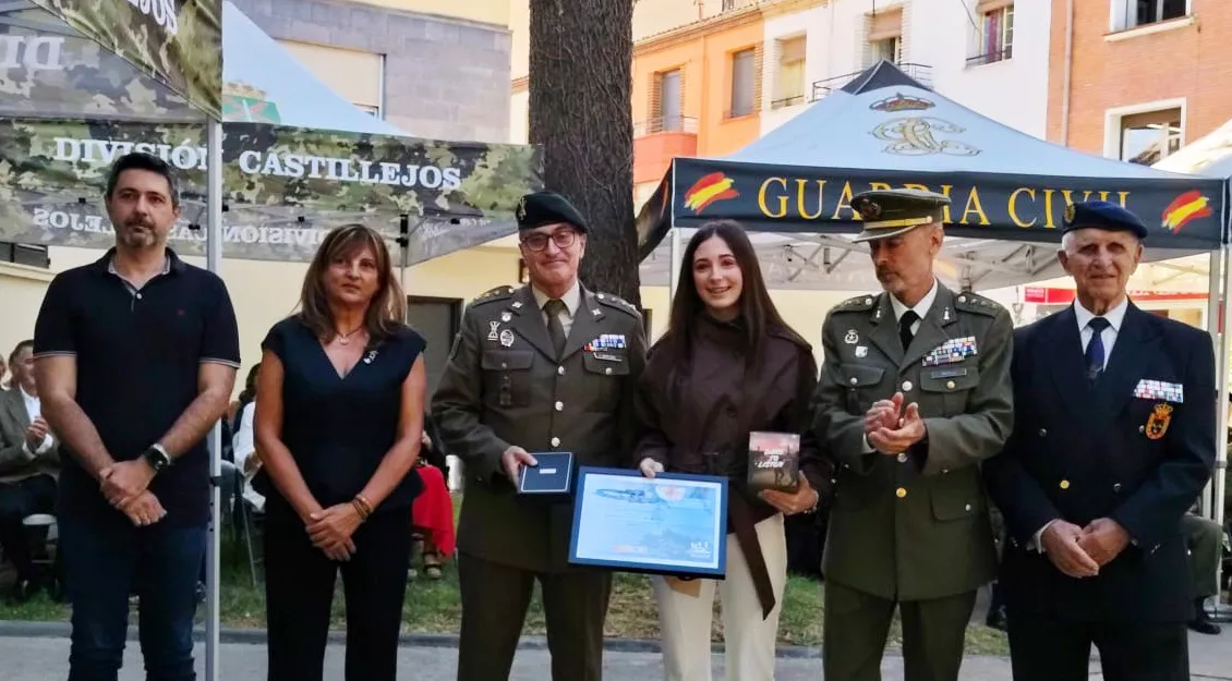 Entrega del Premio Provincial a Julia Fantova.