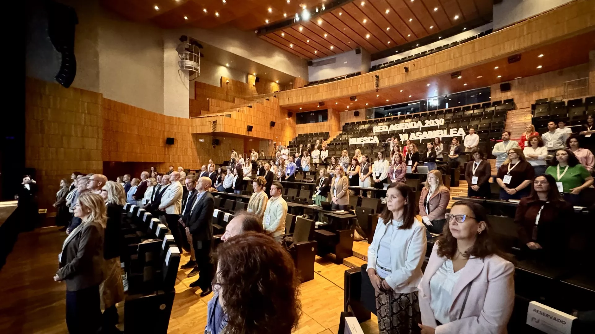 Asamblea de la Red de Entidades Locales para la Agenda 2030 celebrada en Huesca.