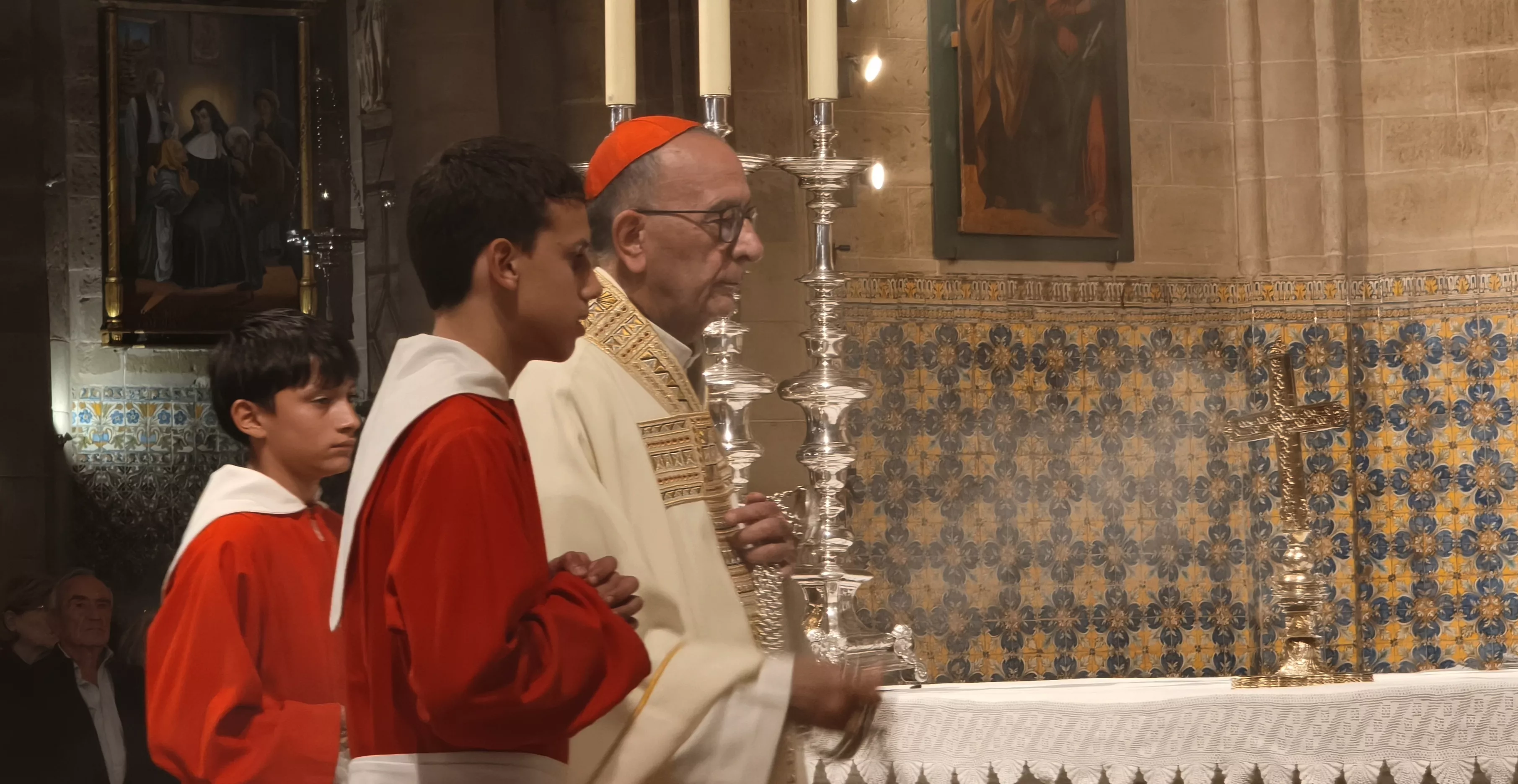 Eucaristía en sufragio por don Javier Osés en la Catedral de Huesca. Foto María José Sampietro Brosed