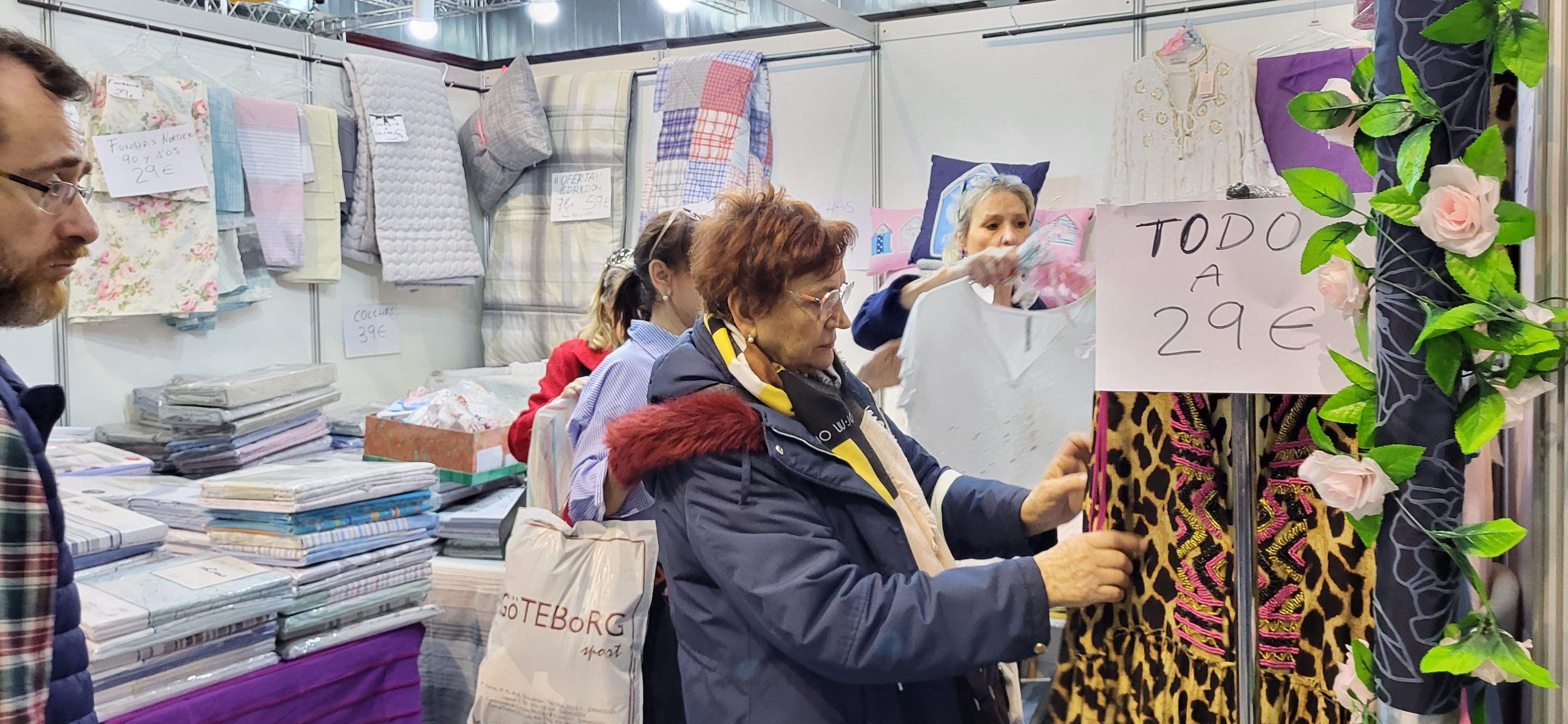 Feria del Stock del Comercio de Huesca. Foto: Mercedes Manterola