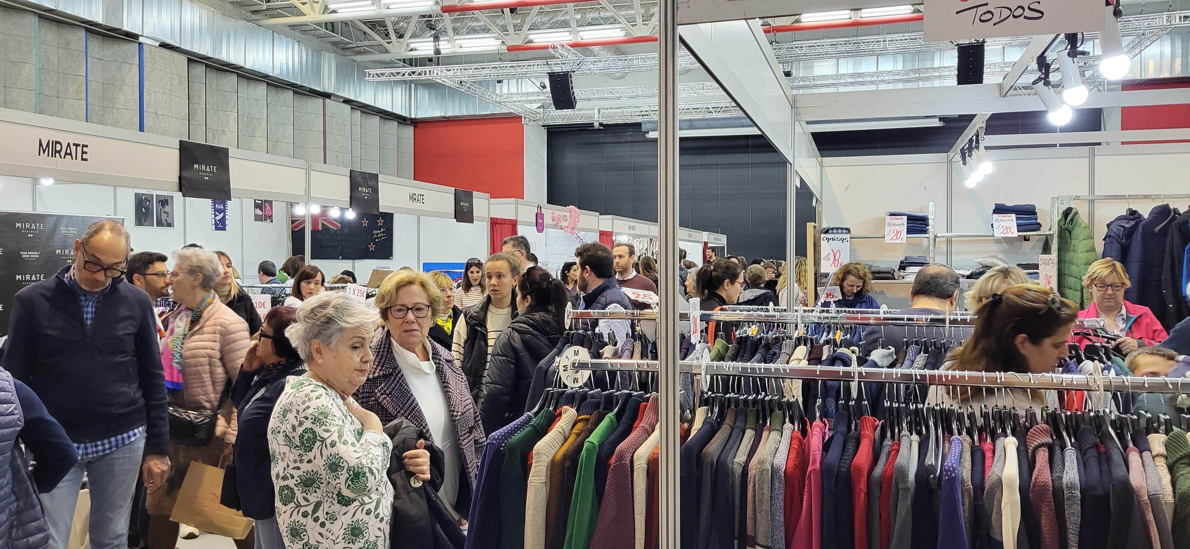 Feria del Stock del Comercio de Huesca. Foto: Mercedes Manterola