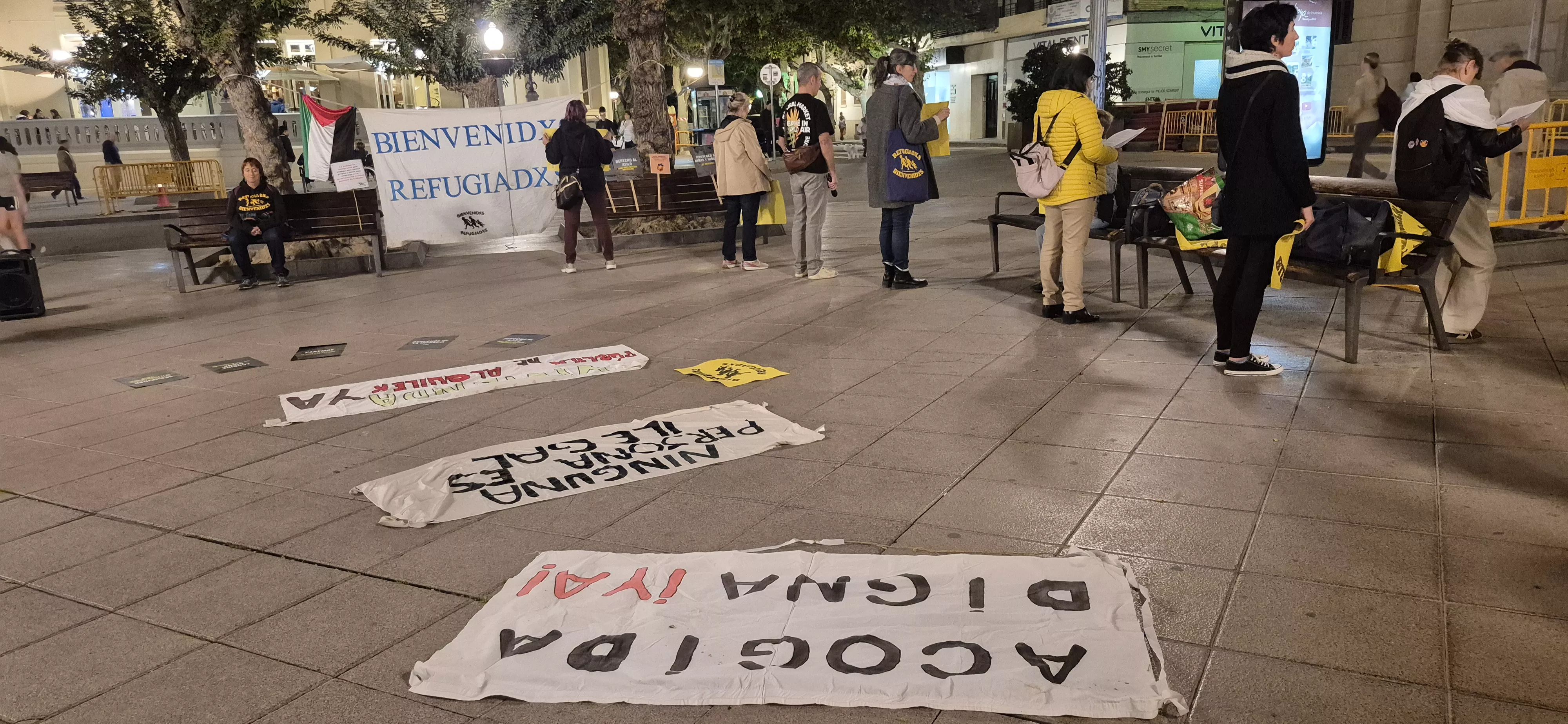 Acto contra el racismo en Ceuta. Foto Myriam Martínez