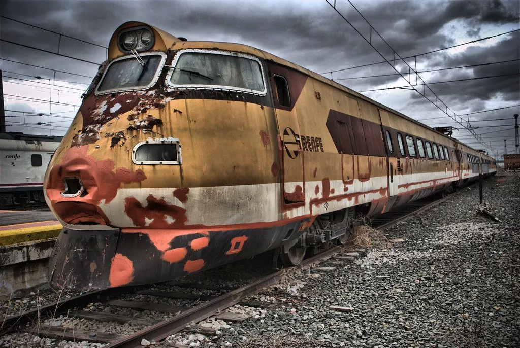 Tren de Renfe en visión de IA. El 29, un regalo Tren de Renfe en visión de IA. El 29, un regalo