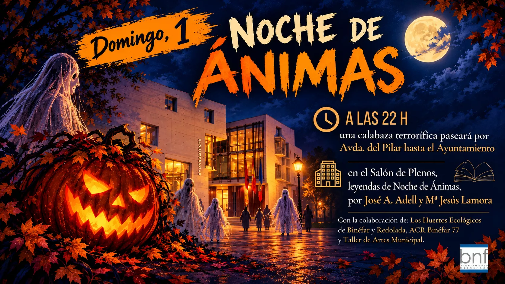 Noche de Ánimas en Binéfar