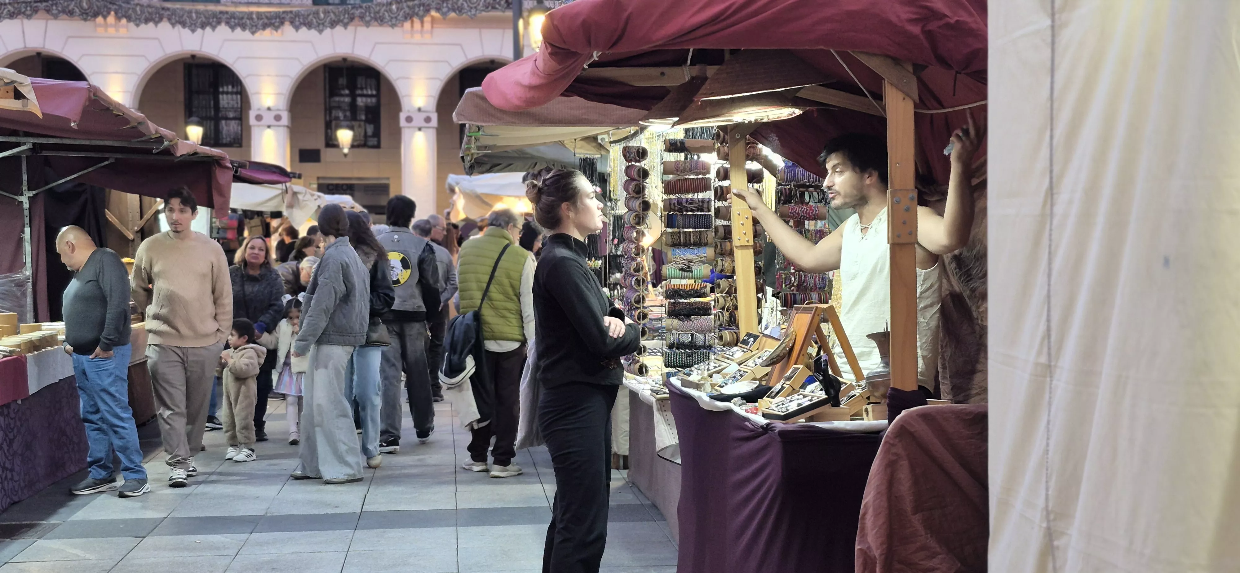 Mercado Renacentista de Huesca. Foto Myriam Martínez