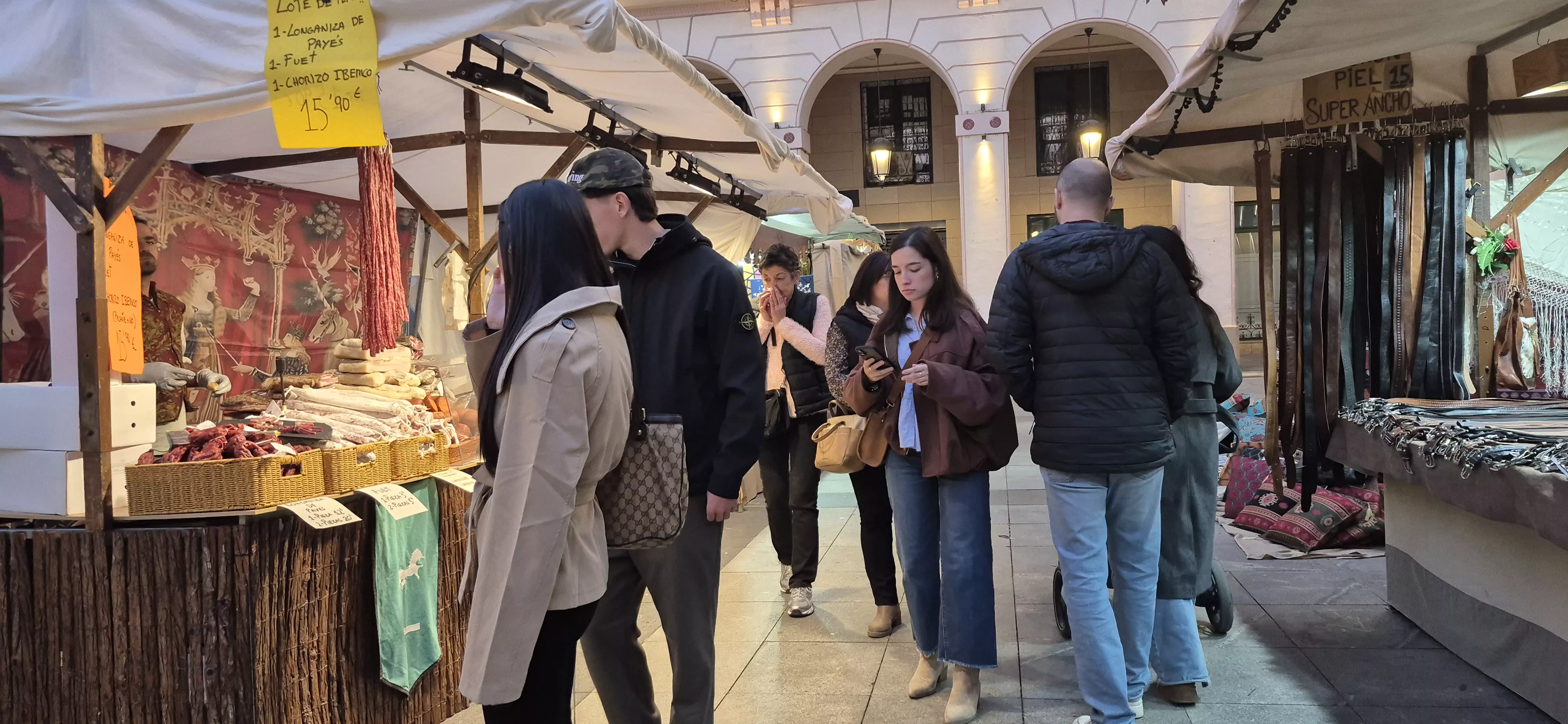 Mercado Renacentista de Huesca. Foto Myriam Martínez