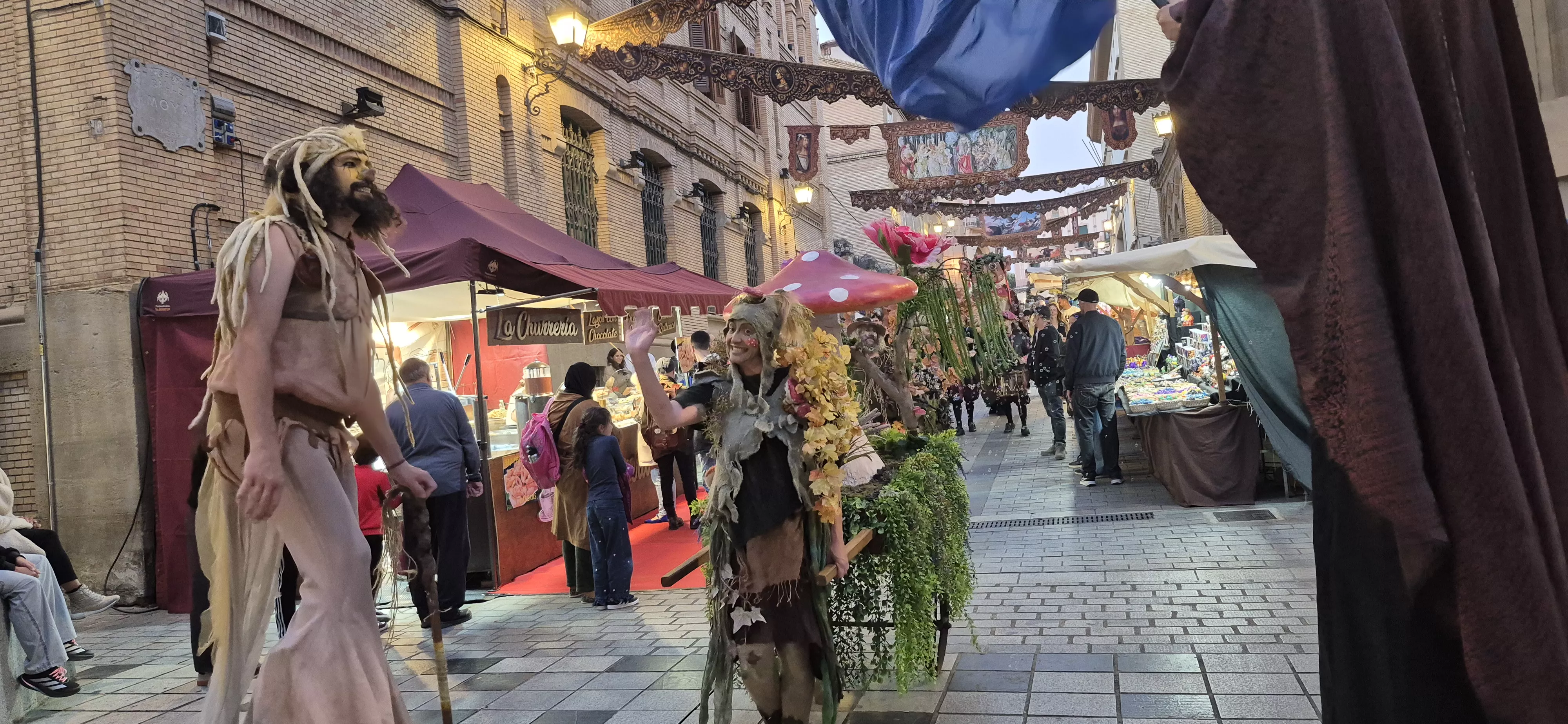 Mercado Renacentista de Huesca. Foto Myriam Martínez