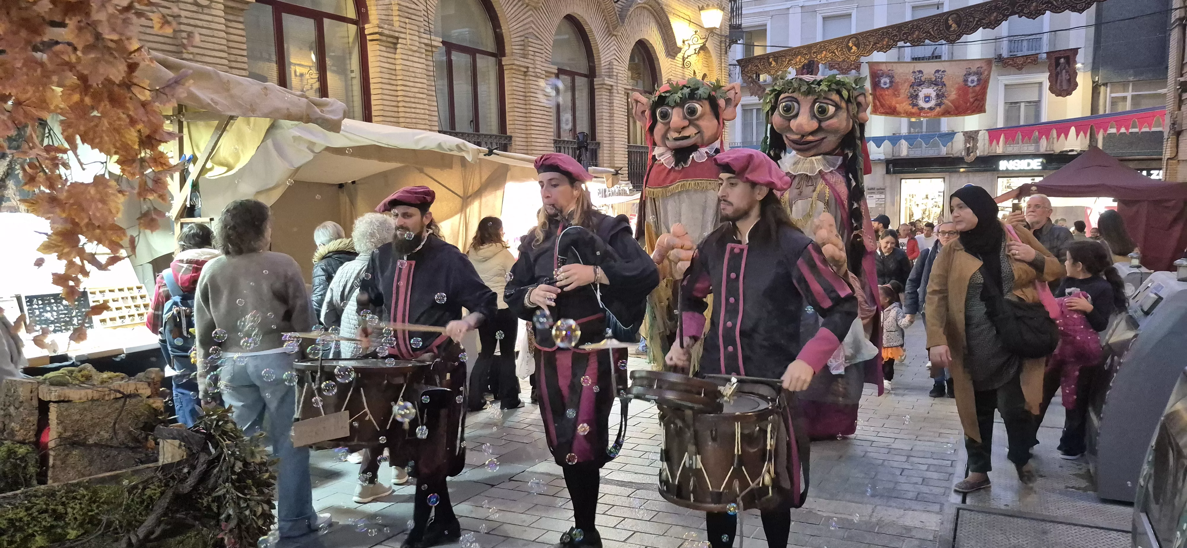 Mercado Renacentista de Huesca. Foto Myriam Martínez