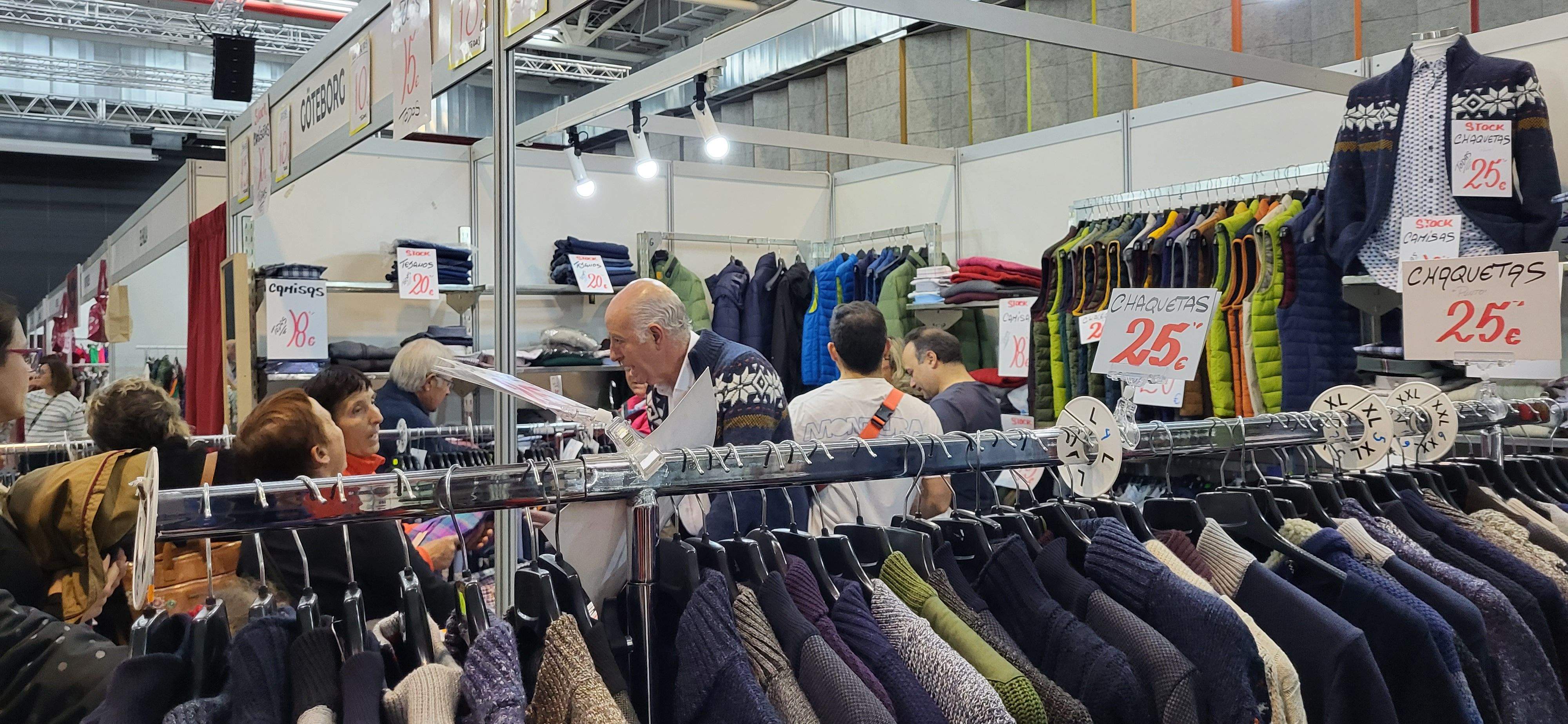 Feria del Stock del Comercio de Huesca. Foto: Mercedes Manterola