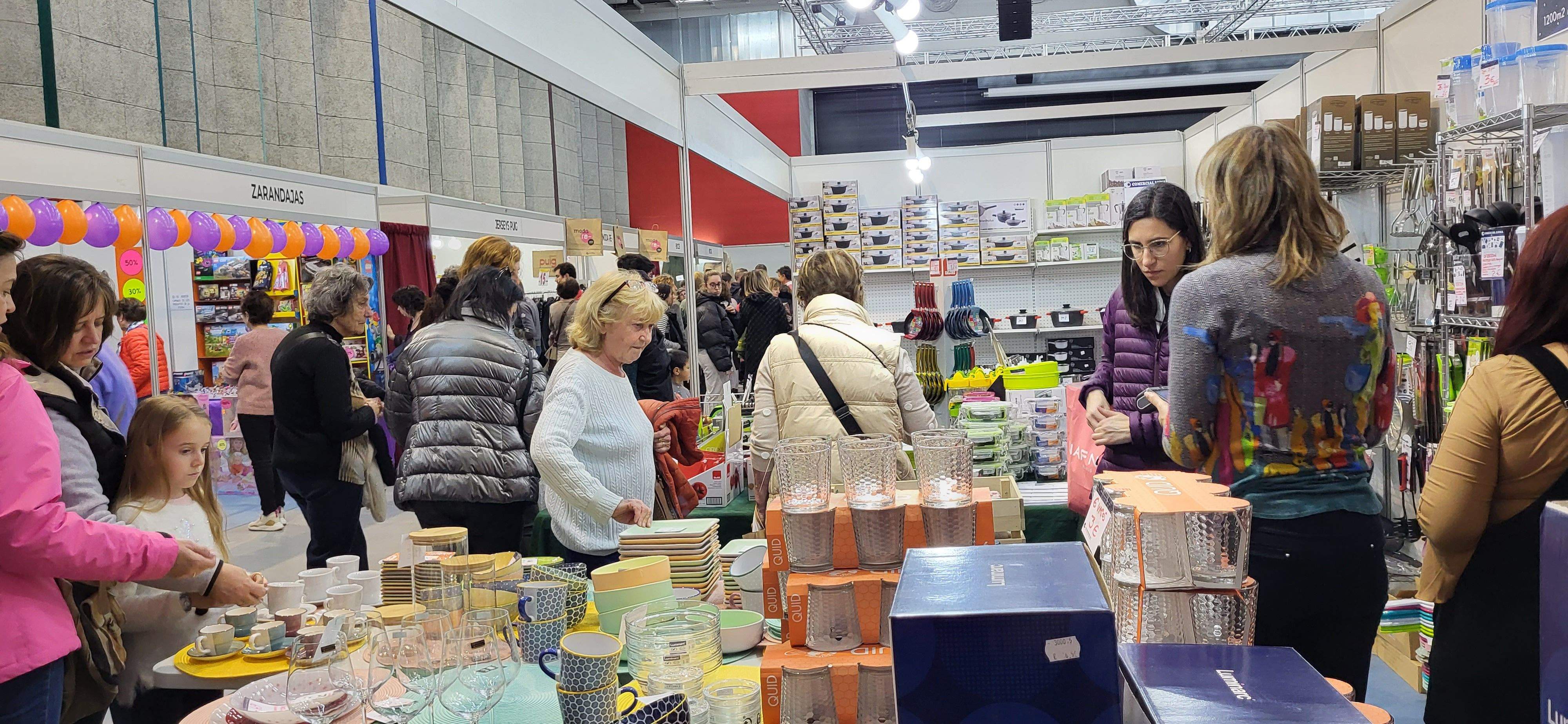 Feria del Stock del Comercio de Huesca. Foto: Mercedes Manterola