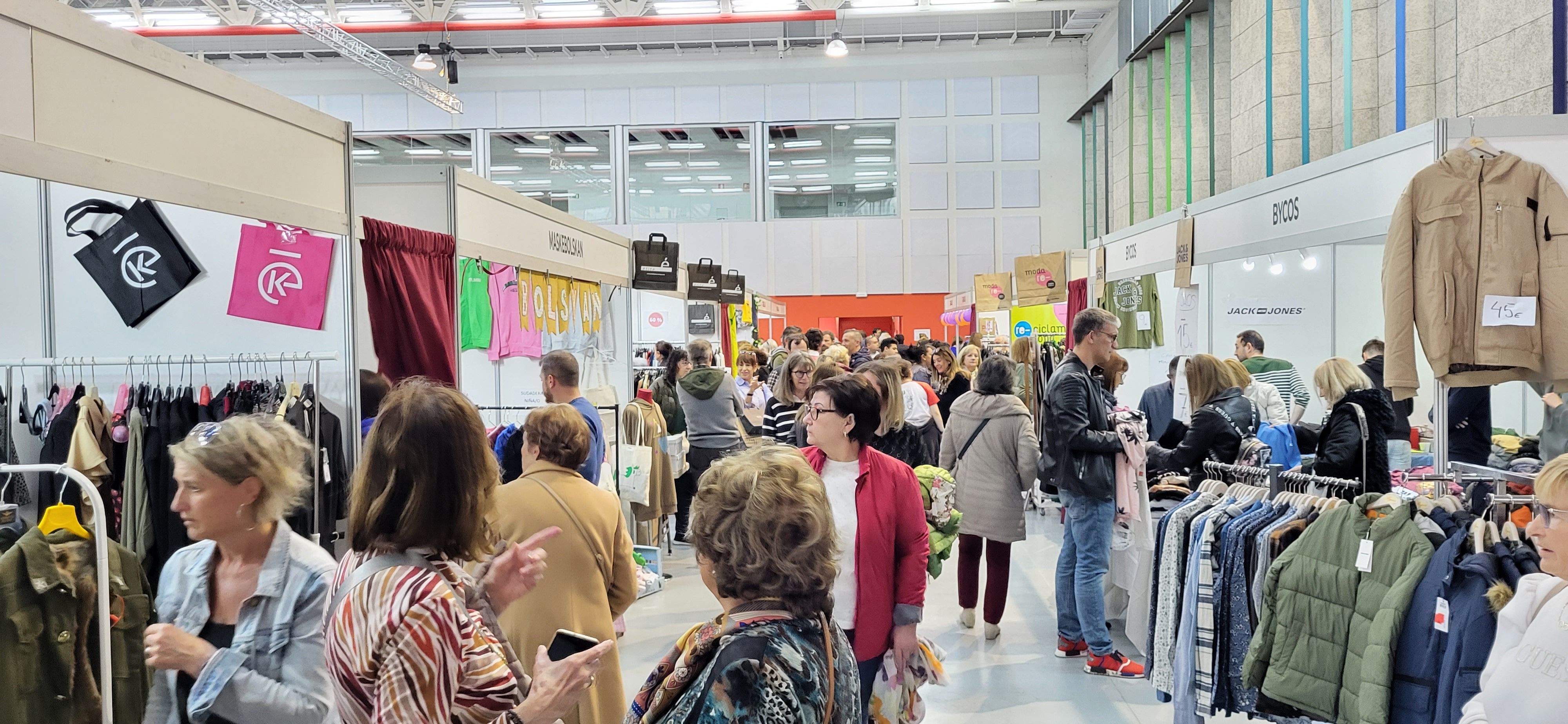 Feria del Stock del Comercio de Huesca. Foto: Mercedes Manterola