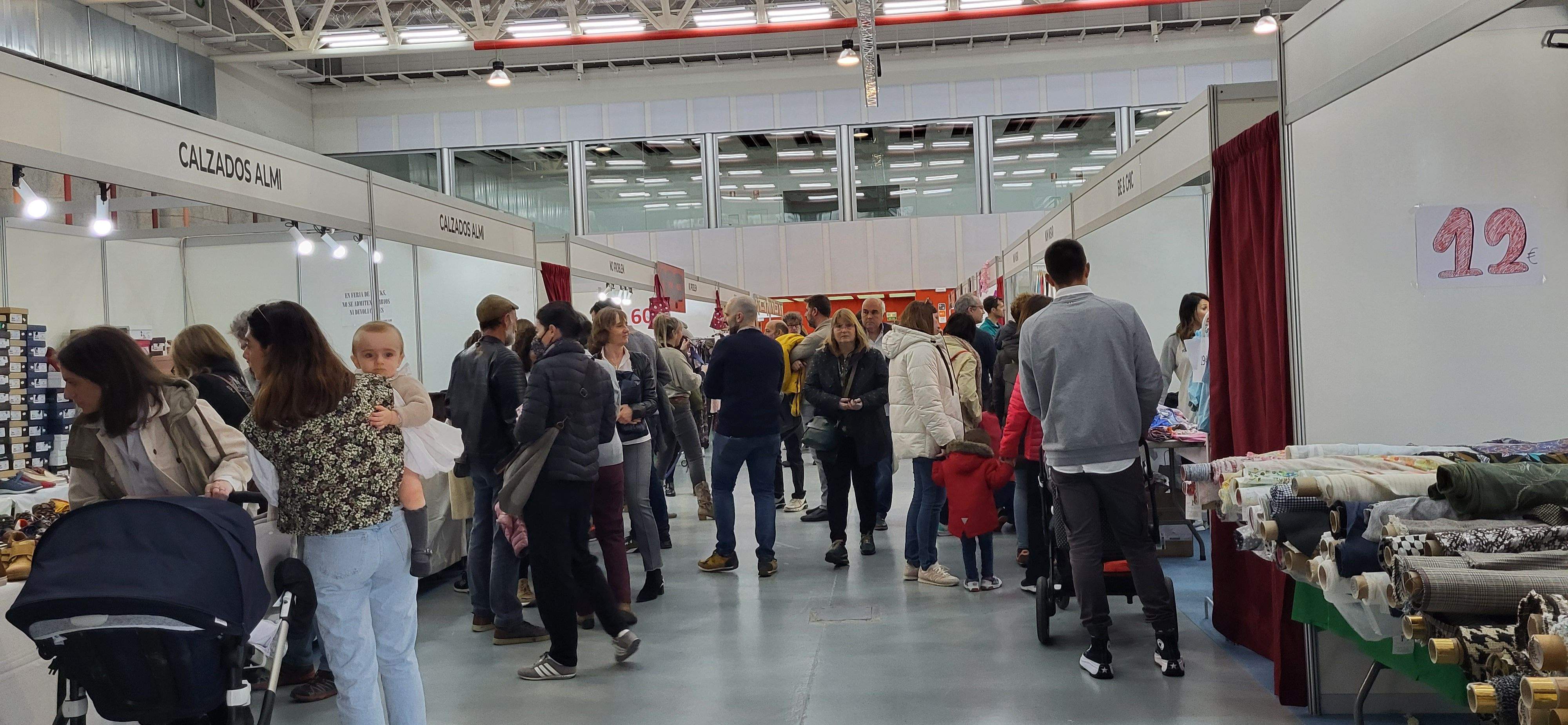 Feria del Stock del Comercio de Huesca. Foto: Mercedes Manterola