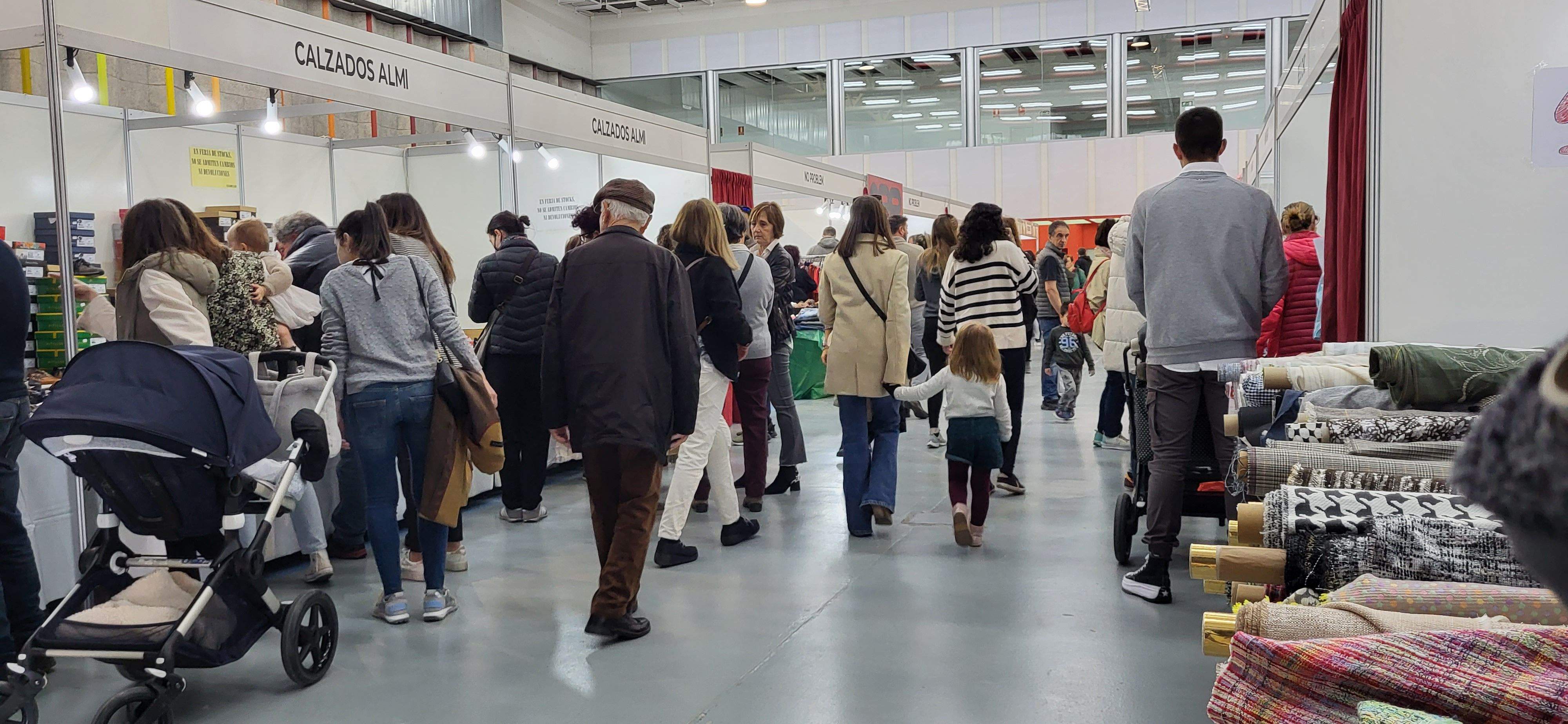 Feria del Stock del Comercio de Huesca. Foto: Mercedes Manterola